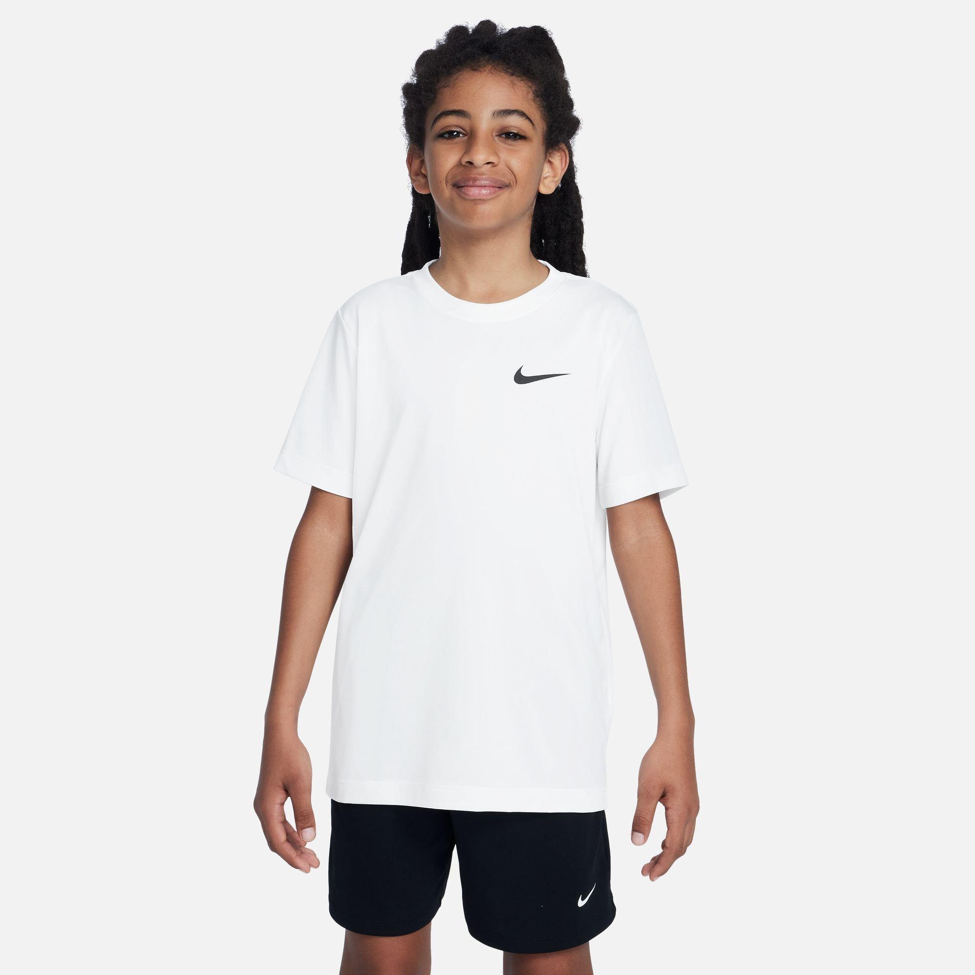 Boys' Dri-FIT Legend Swoosh Short Sleeve T-Shirt