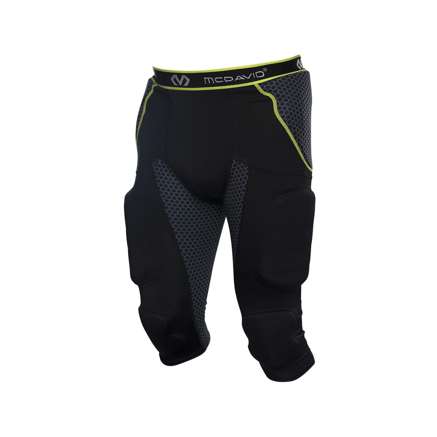  McDavid Elite Compression Tights. ¾ Length Knit Pants