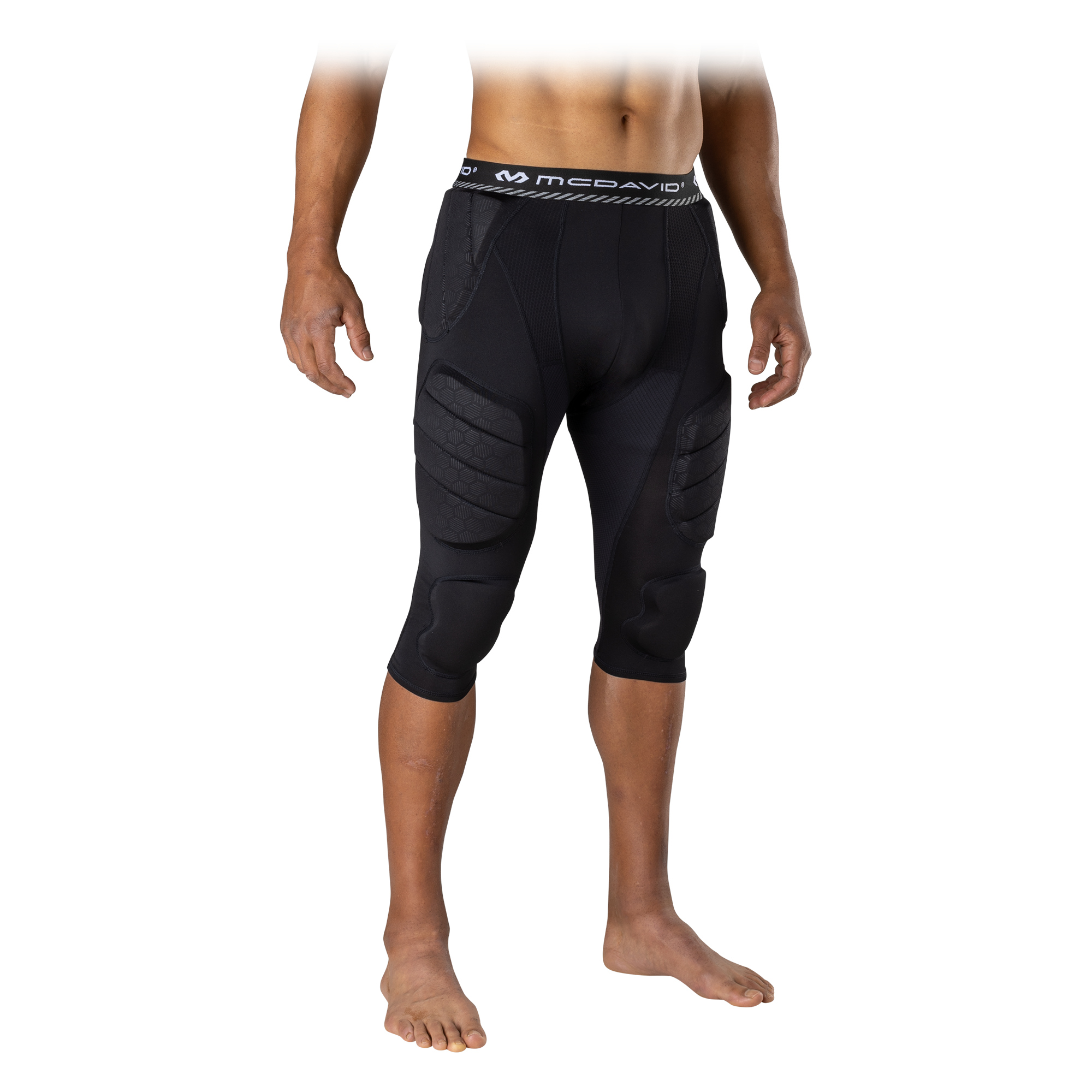 Senior Rival 7-Pad 3/4 Tight Hard-Shell Thigh Guards