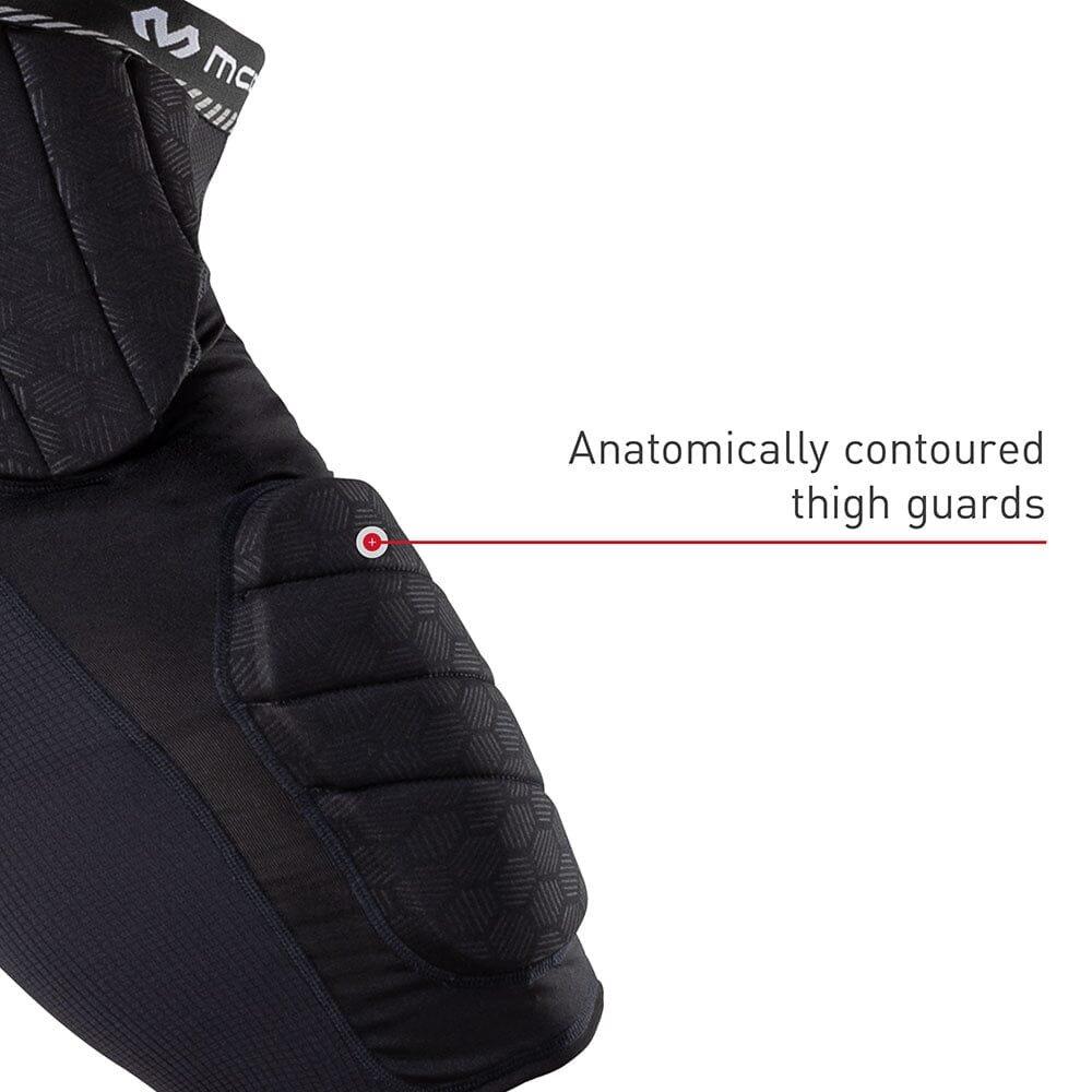 Senior Rival 5-Pad Football Girdle with Hard-Shell Thigh Guards