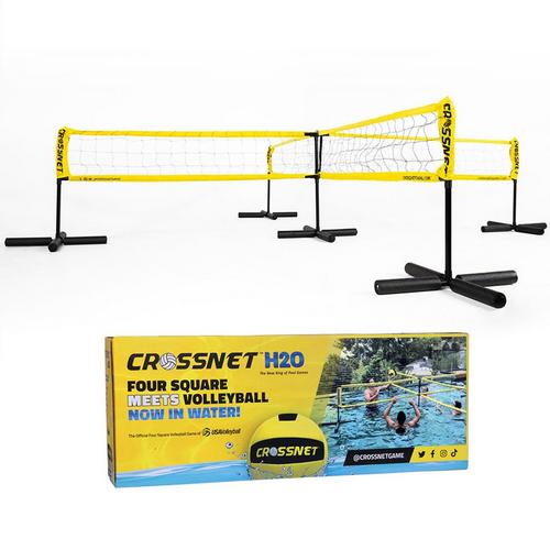 CROSSNET H2O Four Square Volleyball Net & Game Set from Crossnet
