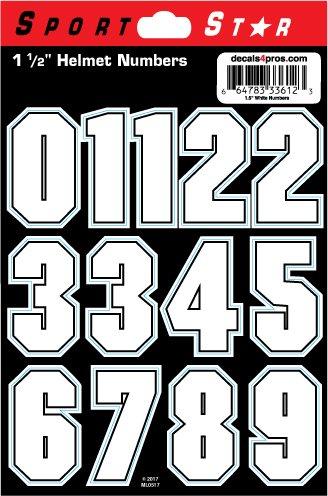 Number Decals