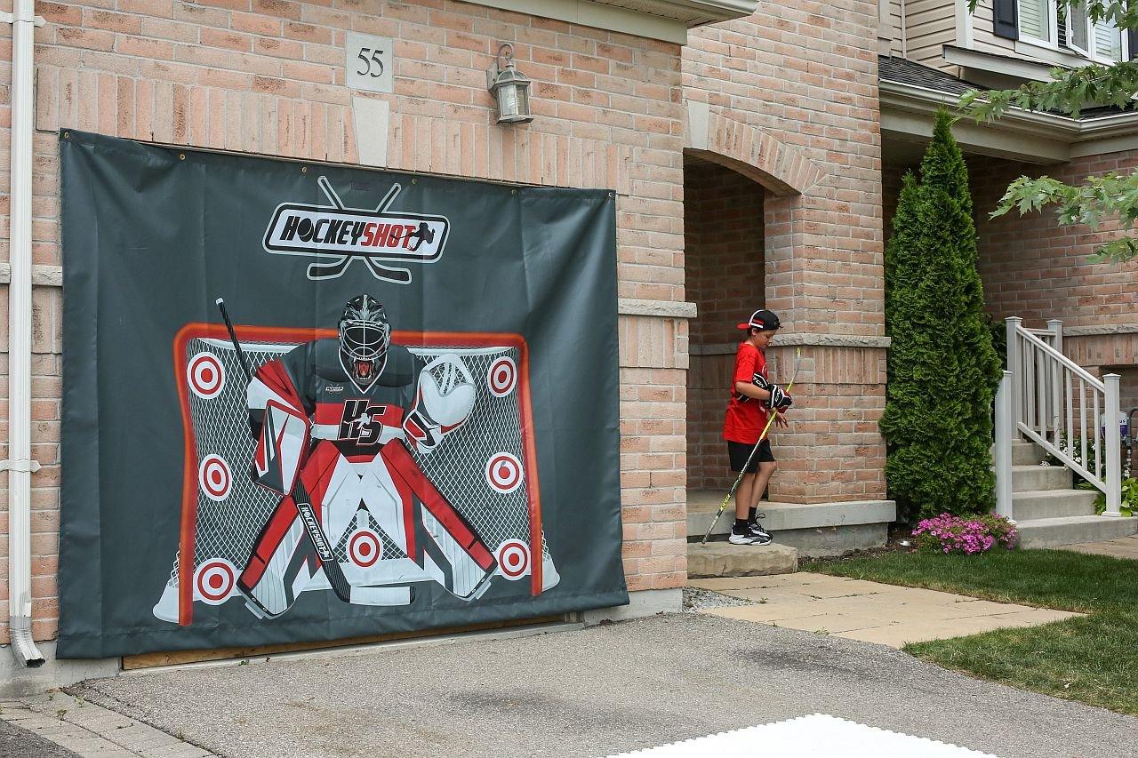 Custom Training Facility Tarps - xHockeyProducts Canada