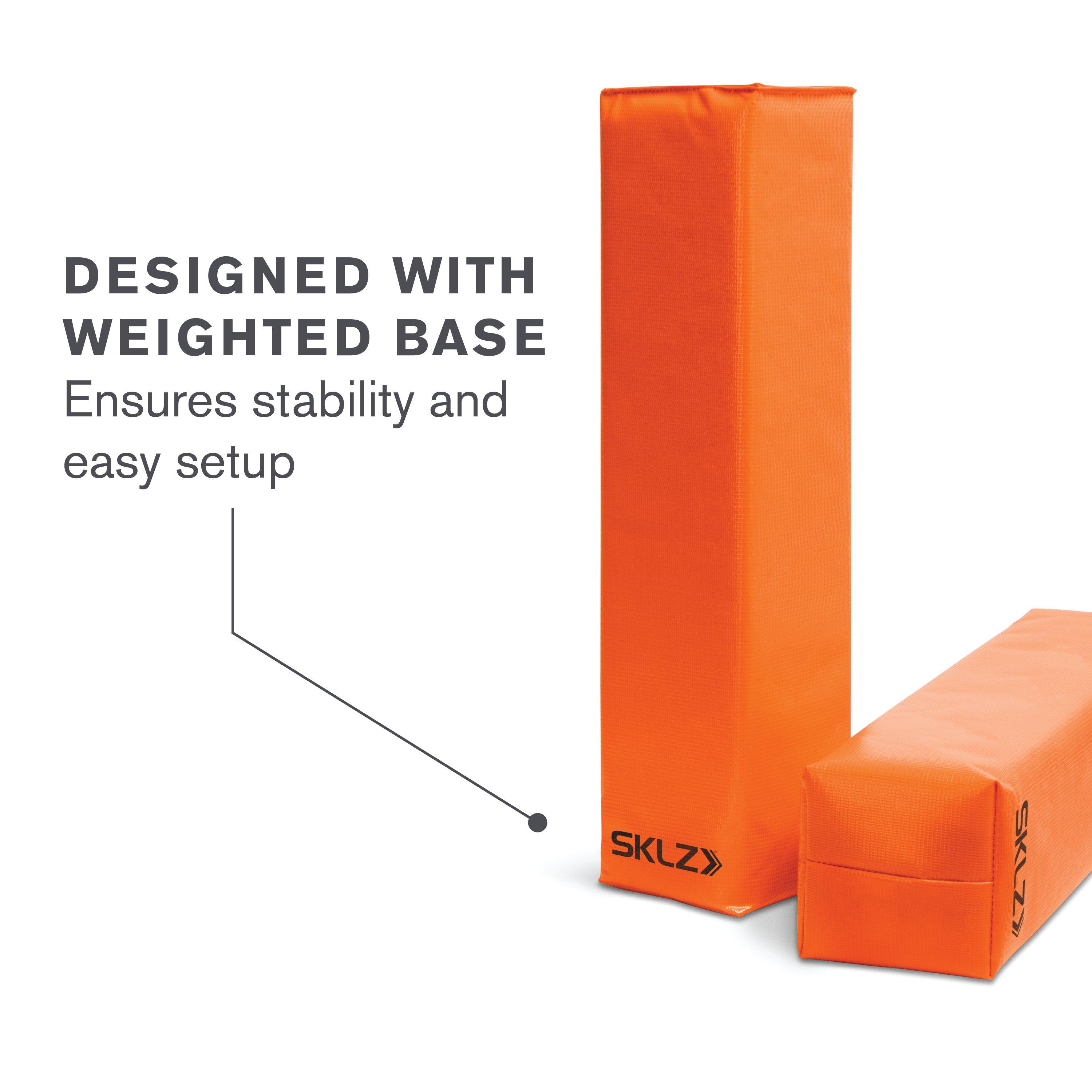 Football End Zone Pylons, Pair