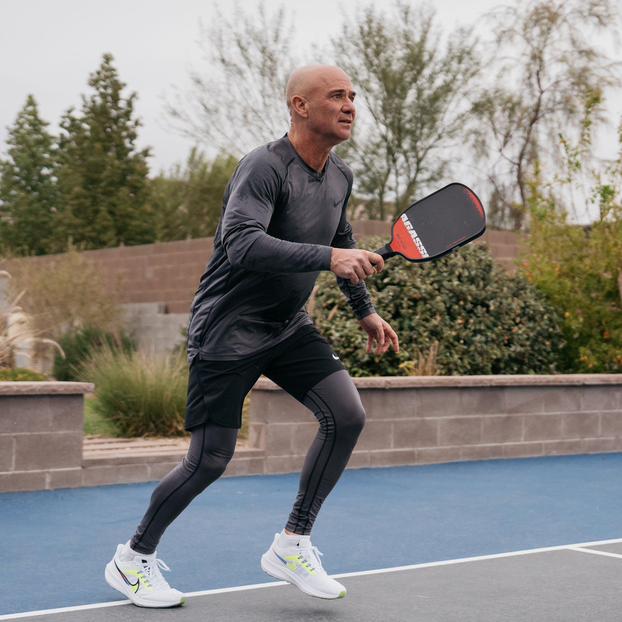 Andre Agassi Edge 16mm True Carbon USAP/UPA Pickleball Paddle