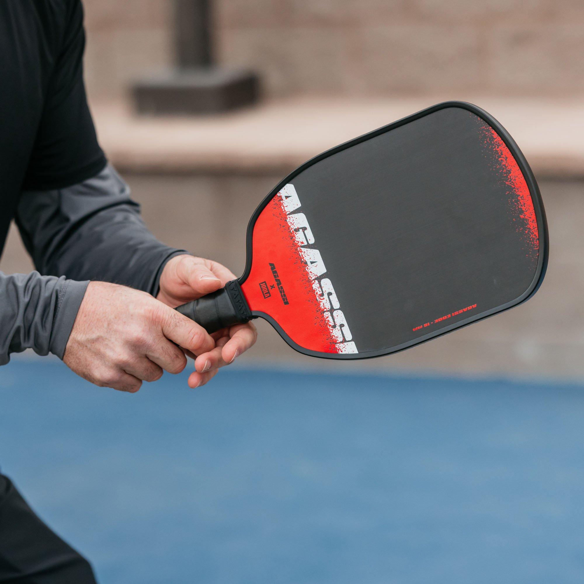Andre Agassi Edge 16mm True Carbon USAP/UPA Pickleball Paddle