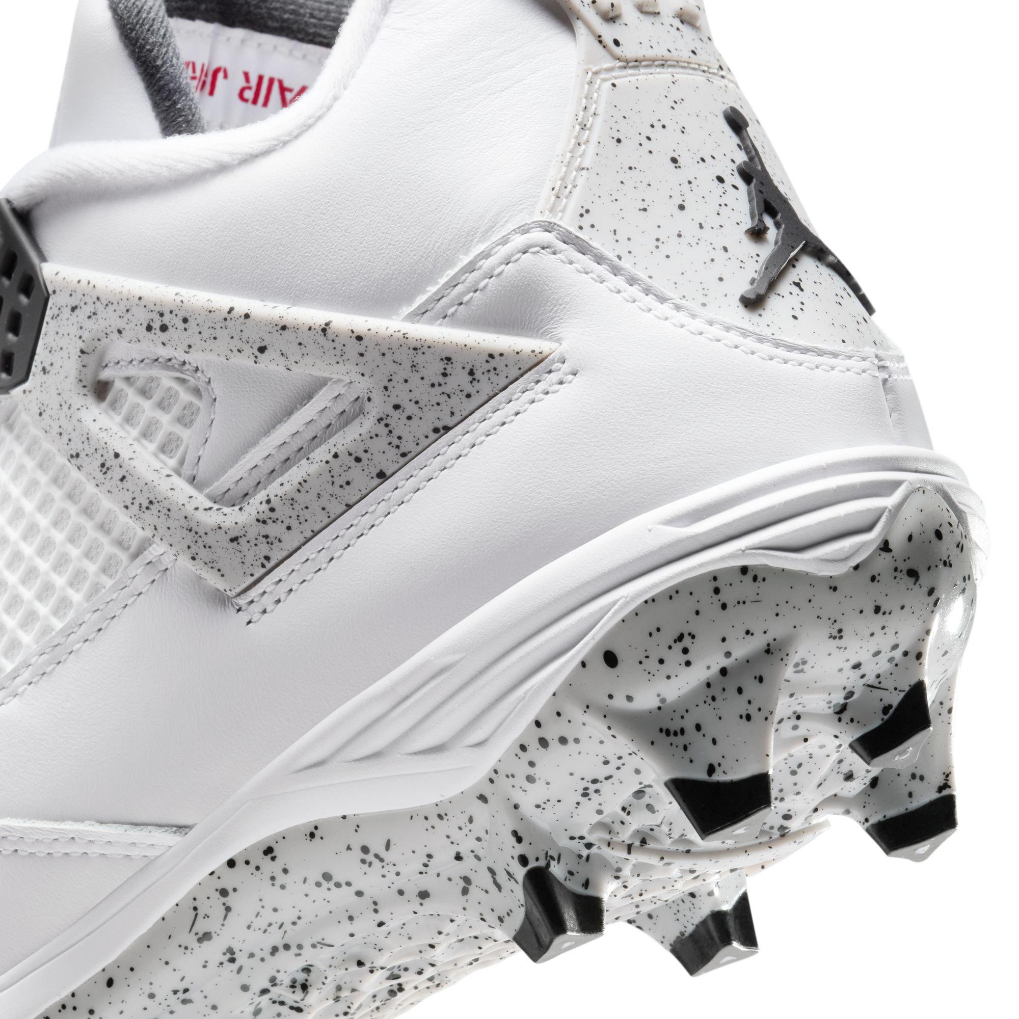 Men's Jordan 4 Retro Mid TD Football Cleats