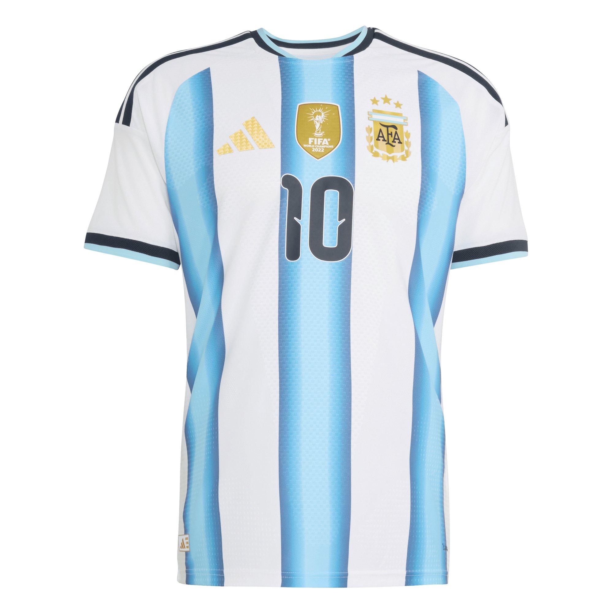 Men's AFA Argentina World Cup 2026 Lionel Messi Home Authentic Jersey