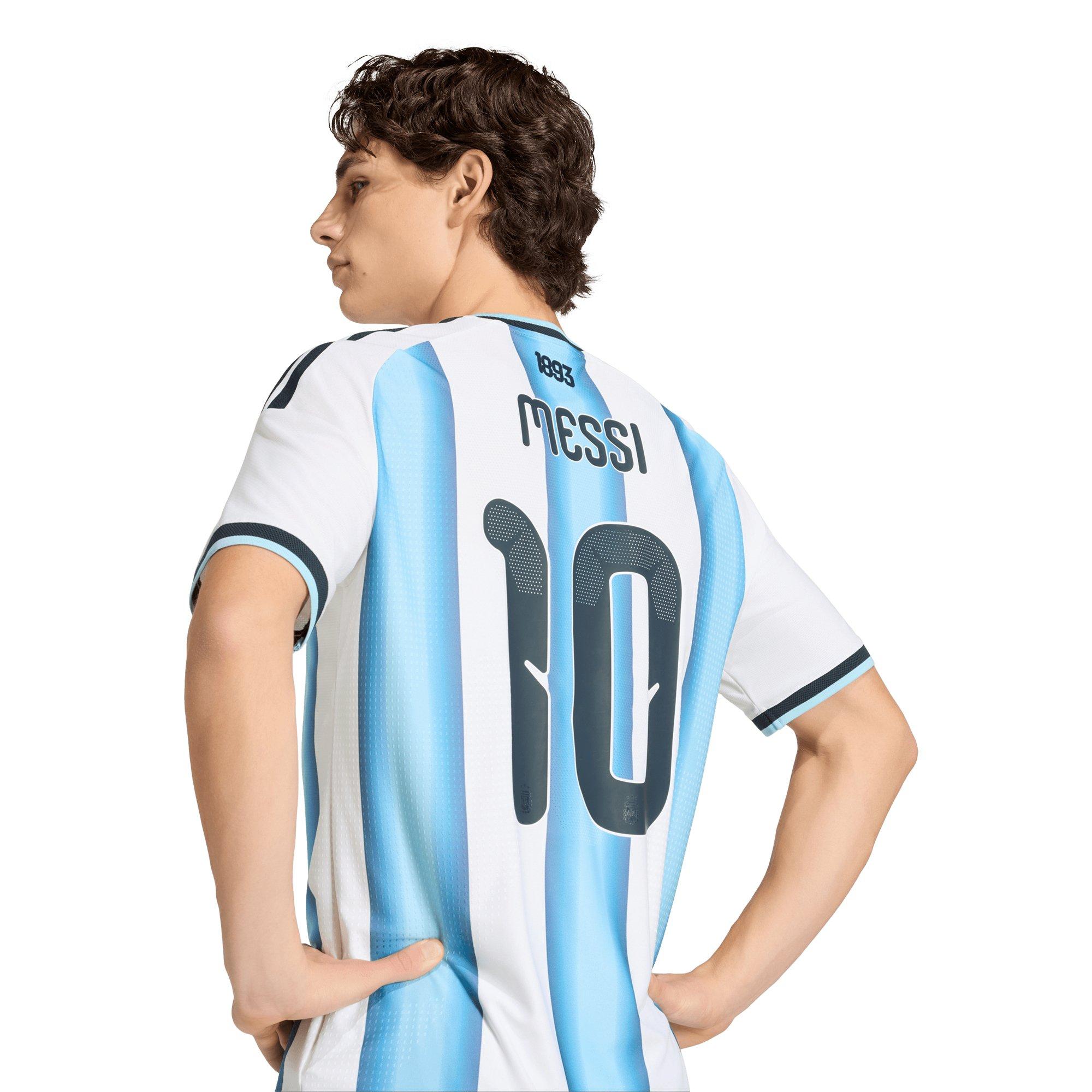 Men's AFA Argentina World Cup 2026 Lionel Messi Home Authentic Jersey
