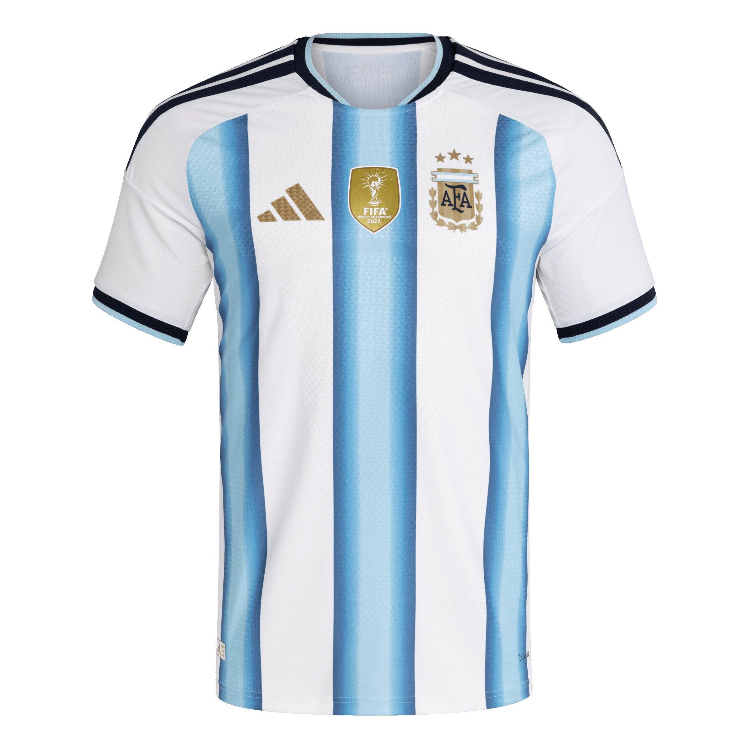 Men's AFA Argentina FIFA World Cup 2026 Home Authentic Jersey