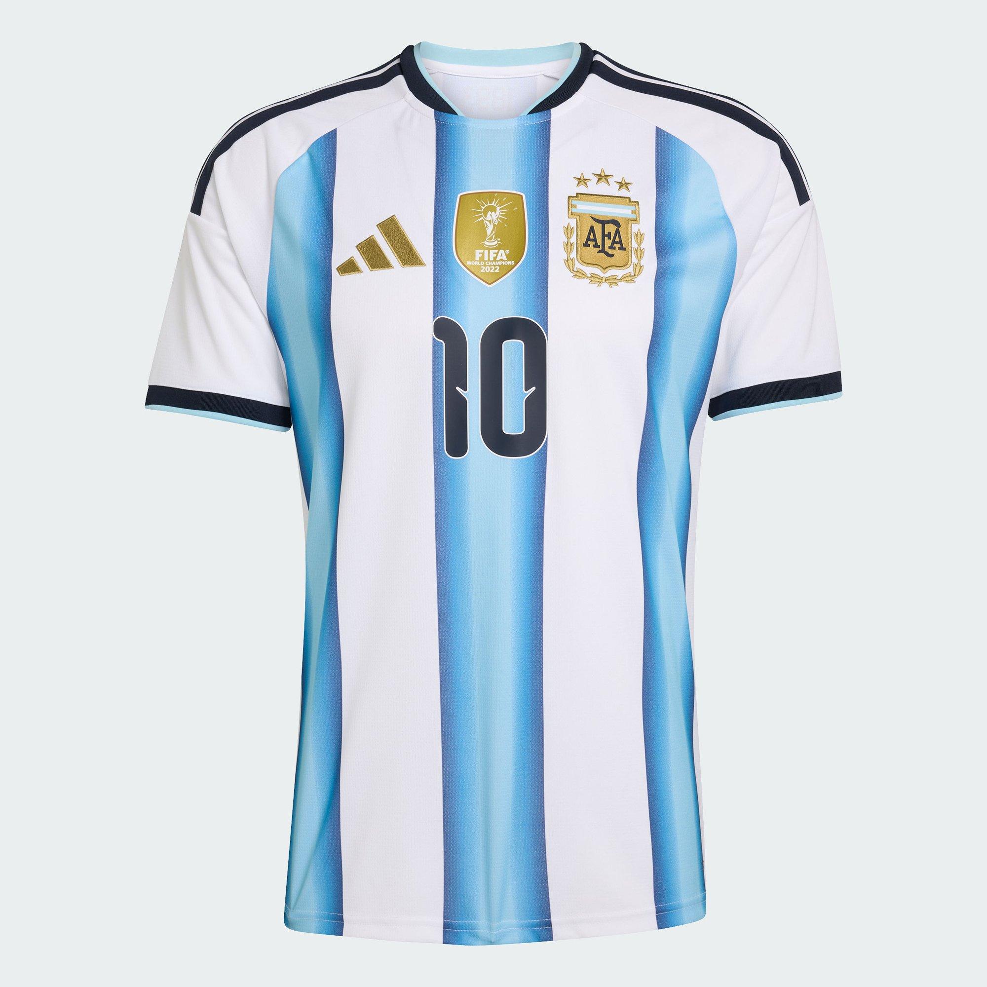 Men's AFA Argentina FIFA World Cup 2026 Lionel Messi Home Replica Jersey