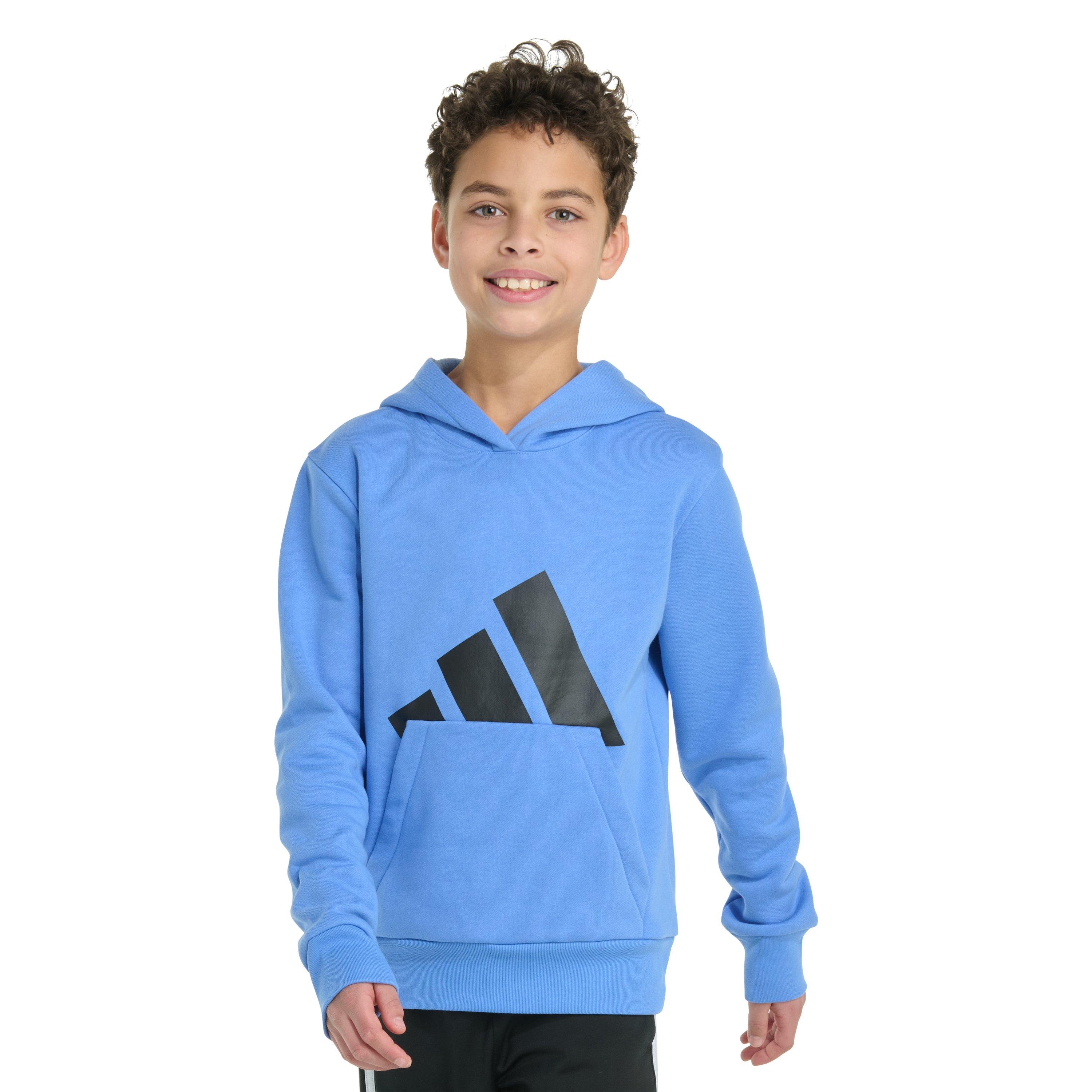 Boys' Essential Big Logo Fleece Hoodie