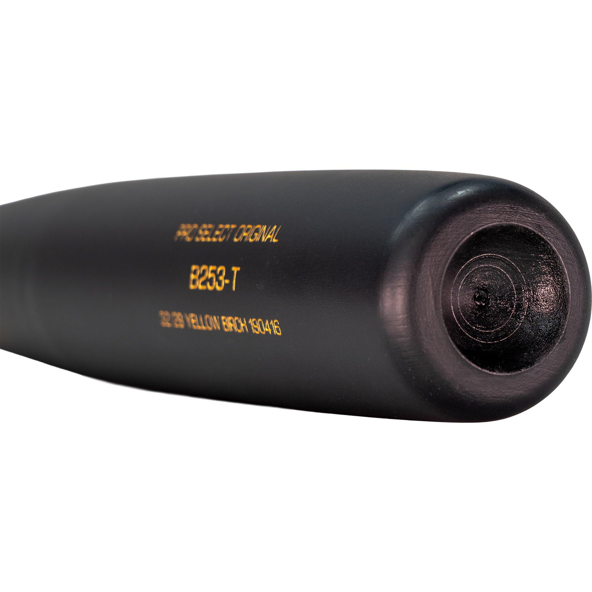 Pro Select B253-T Torpedo (-3) Birch Wood Baseball Bat