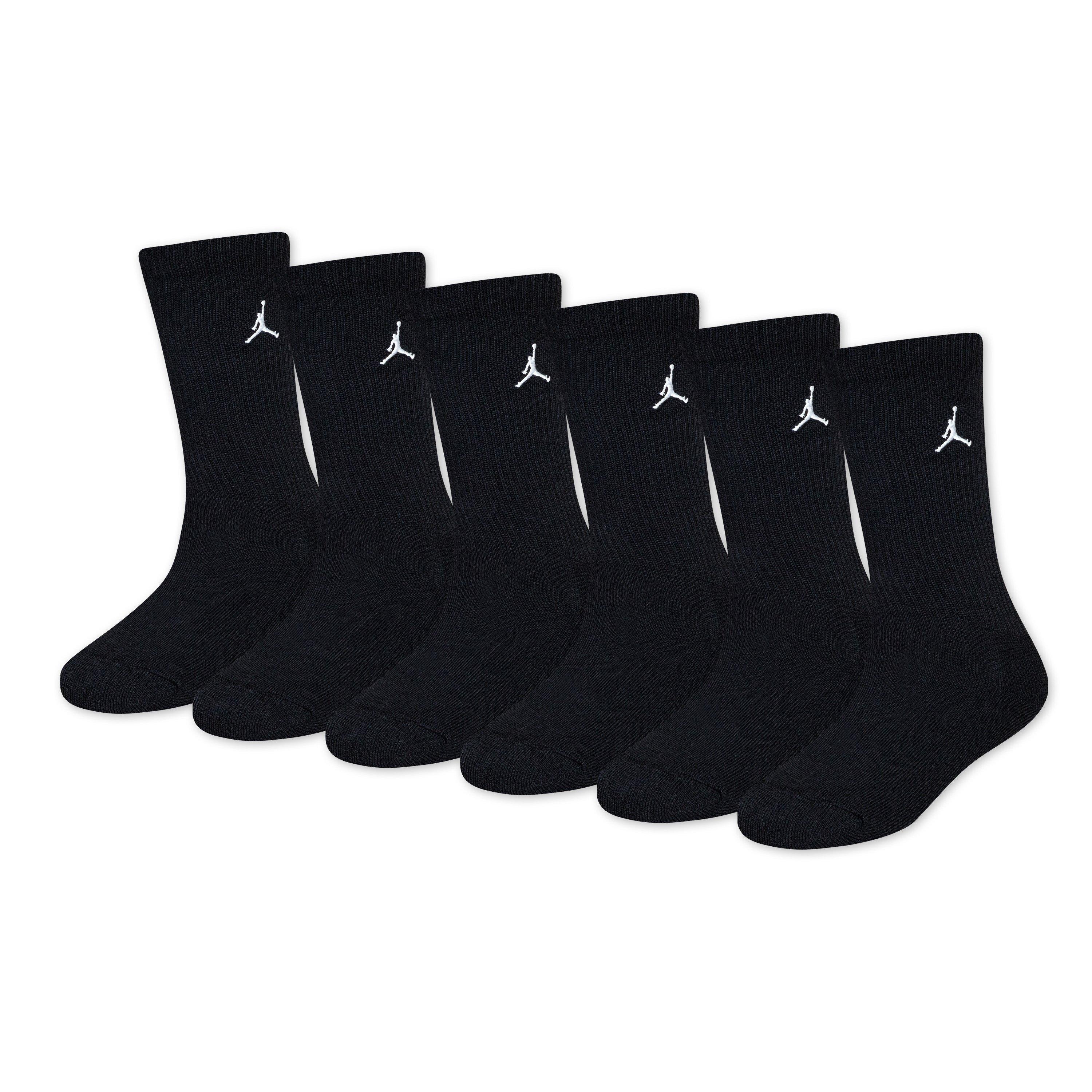 Youth Everyday Essentials Crew Socks, 6 Pack