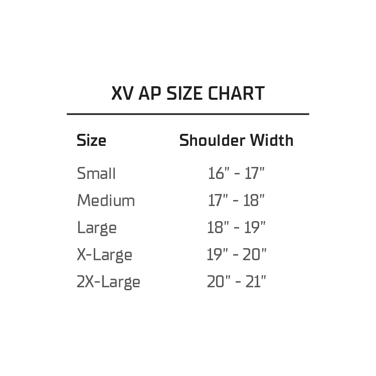 Varsity XV Flux All Purpose Shoulder Pads