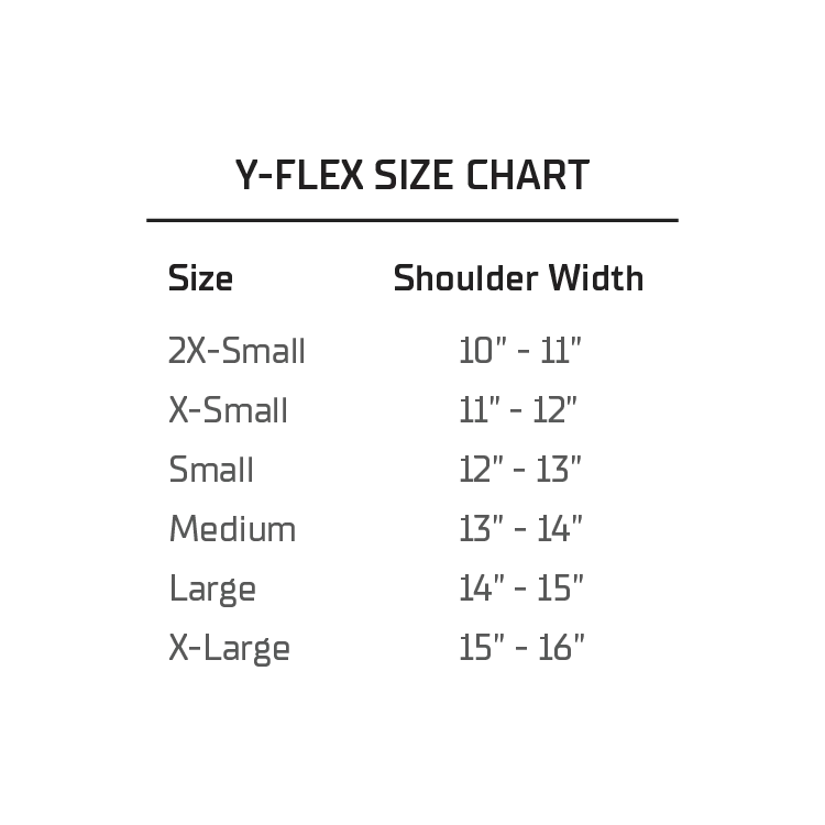 Youth Y-Flex Football Shoulder Pads