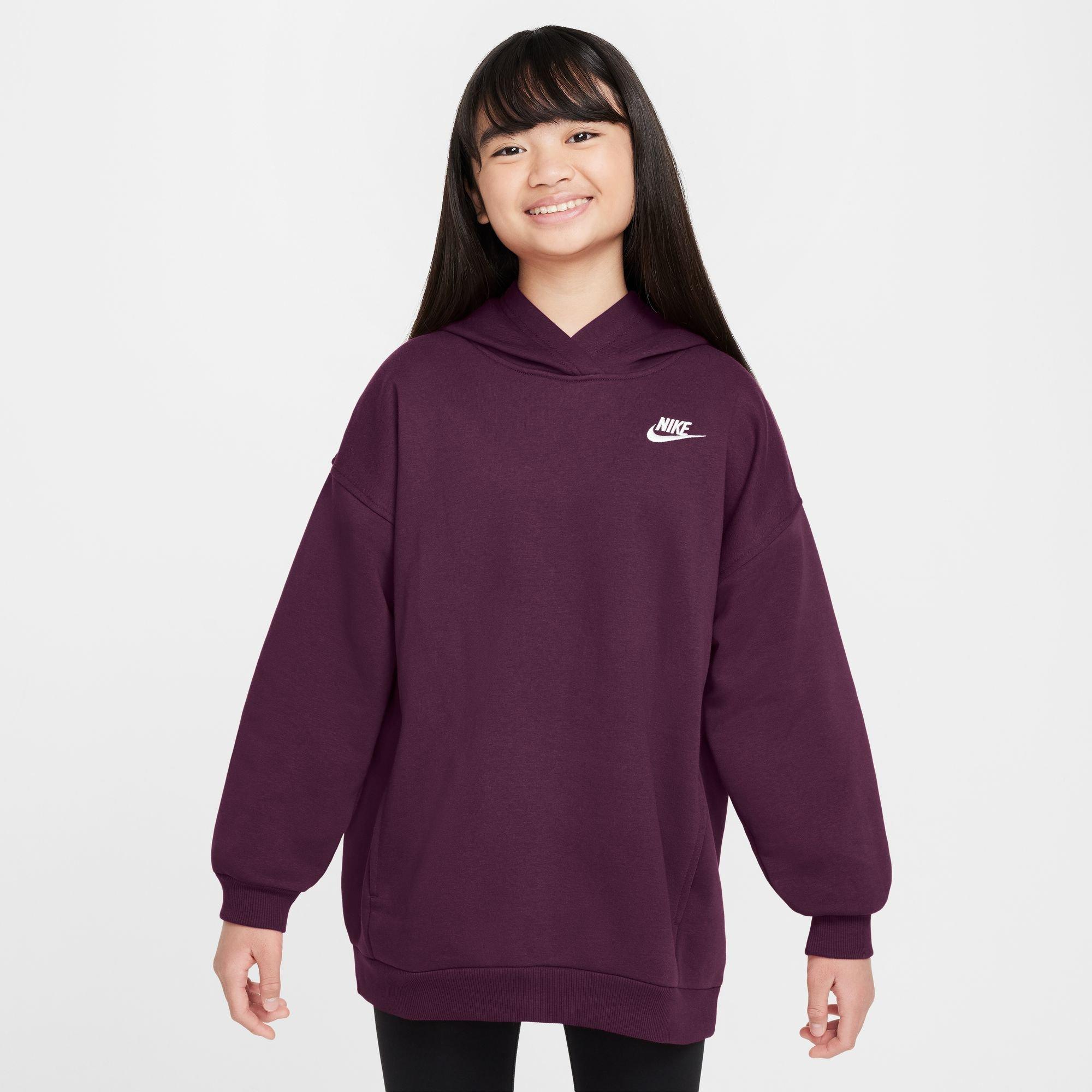 Girls' Sportswear Club Fleece Oversized Hoodie