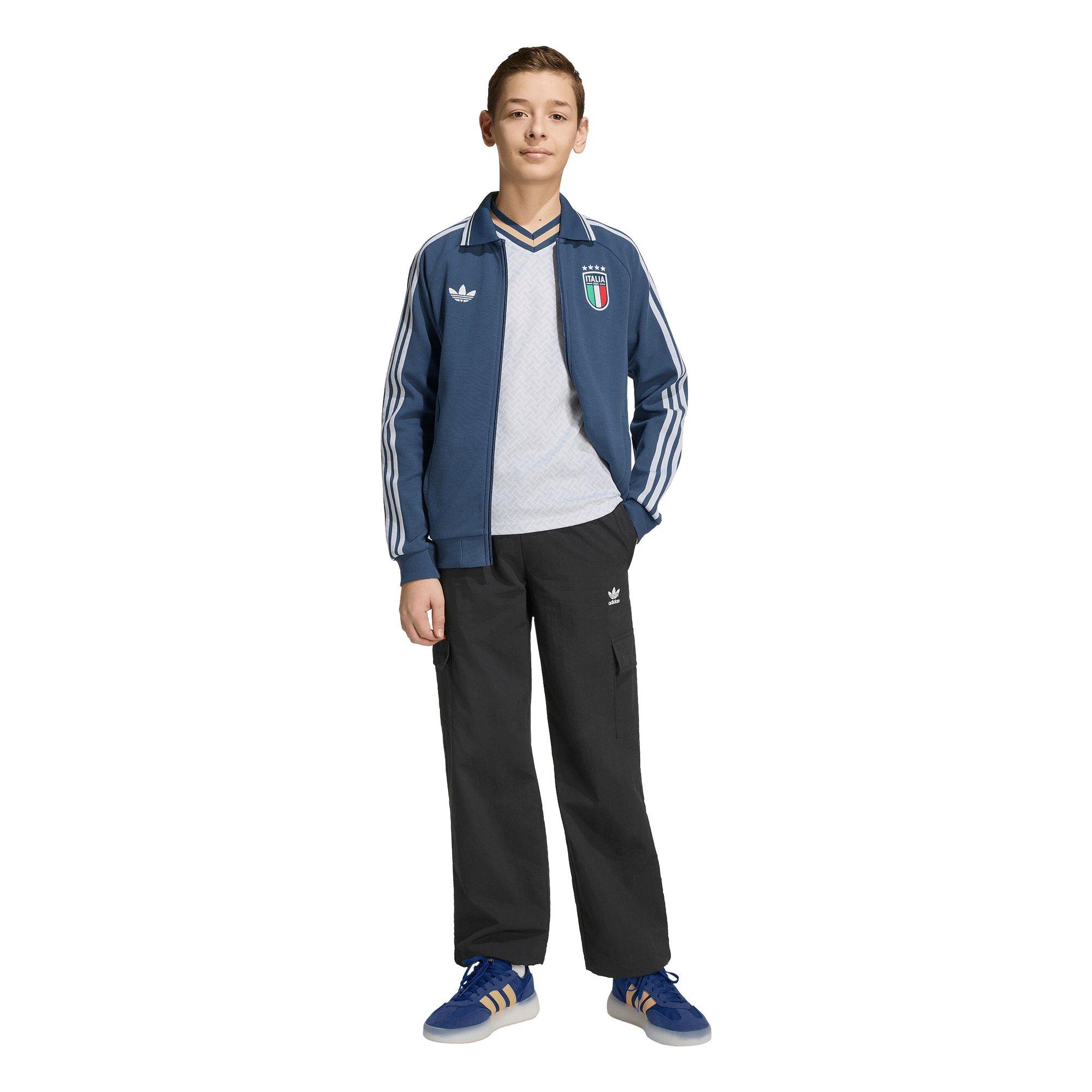 Kids' Originals FIGC Italy Away Anthem Jacket