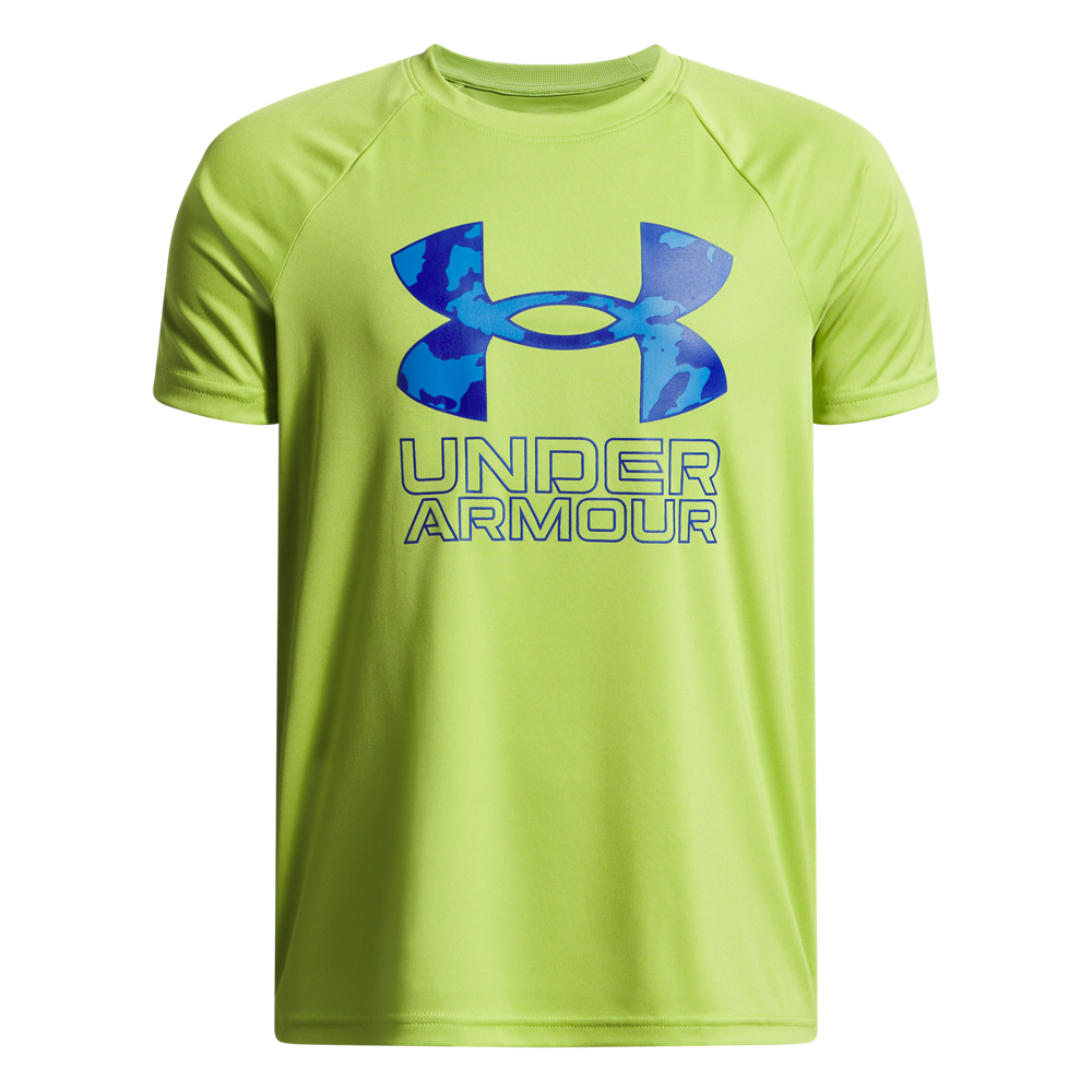 Boys' Tech Hybrid Print Short Sleeve T-Shirt