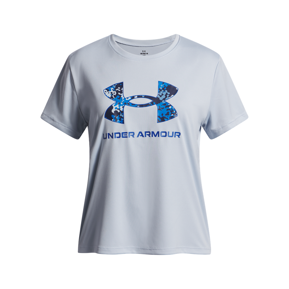 Girls' Tech Print Fill Short Sleeve T-Shirt