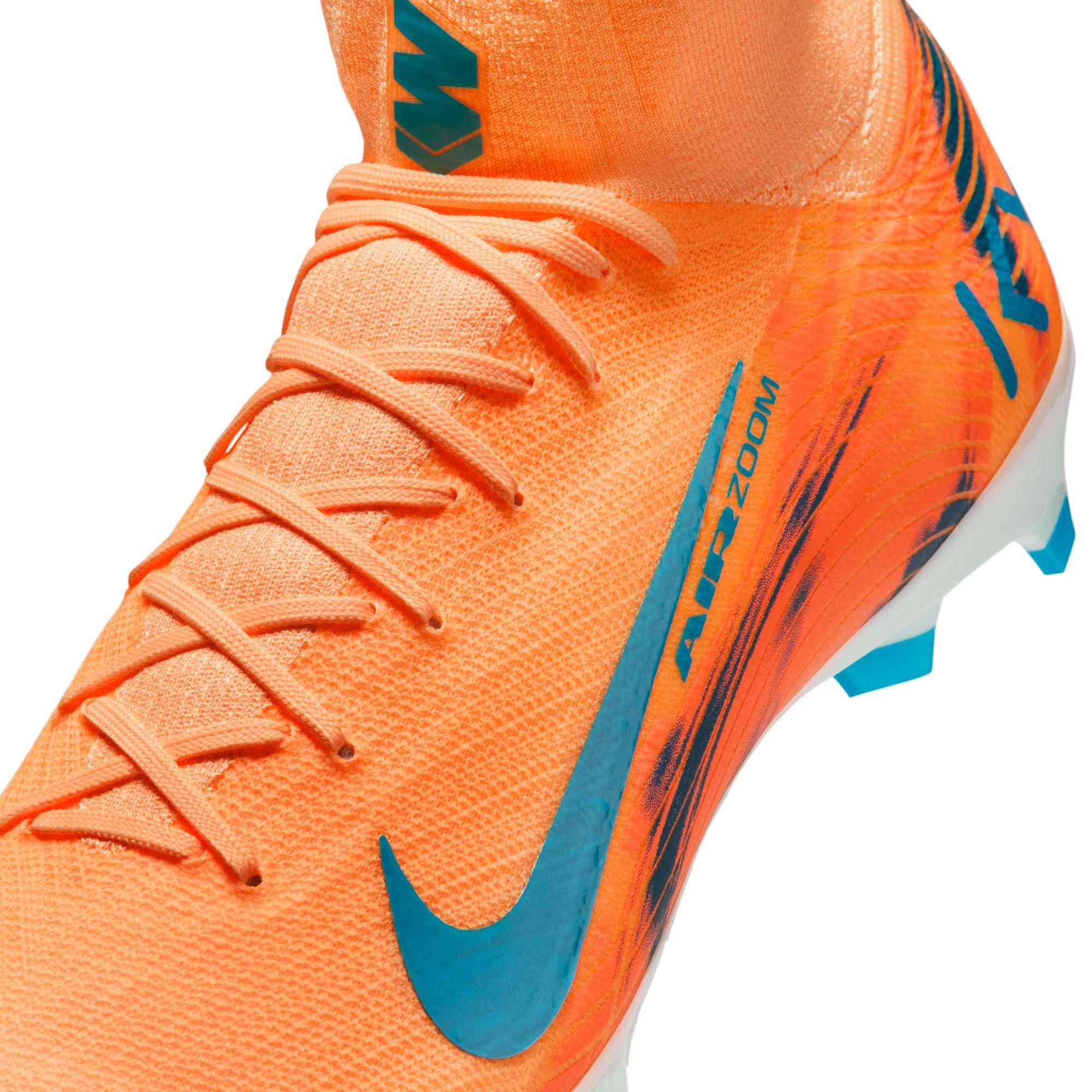 Unisex Mercurial Zoom SuperFly 10 Pro High Kylian Mbappe Firm Ground Soccer Cleats
