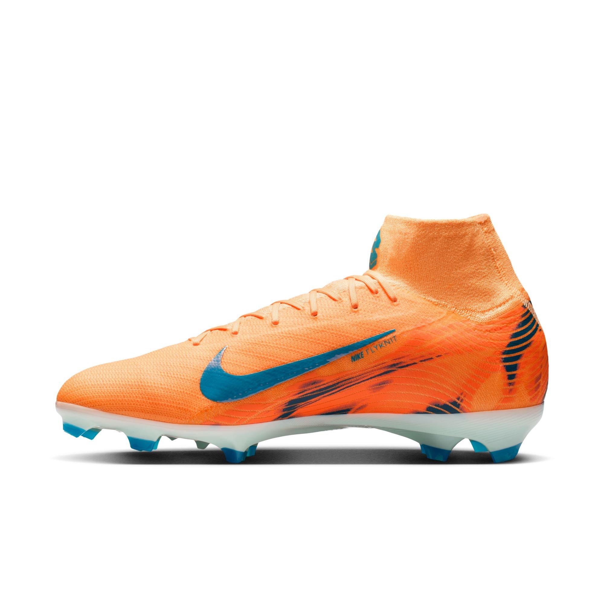 Unisex Mercurial Zoom SuperFly 10 Pro High Kylian Mbappe Firm Ground Soccer Cleats