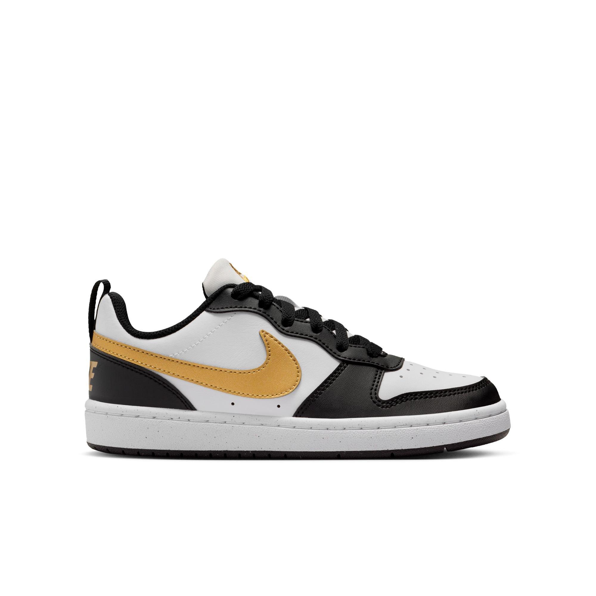 Black Metallic Gold Black White
