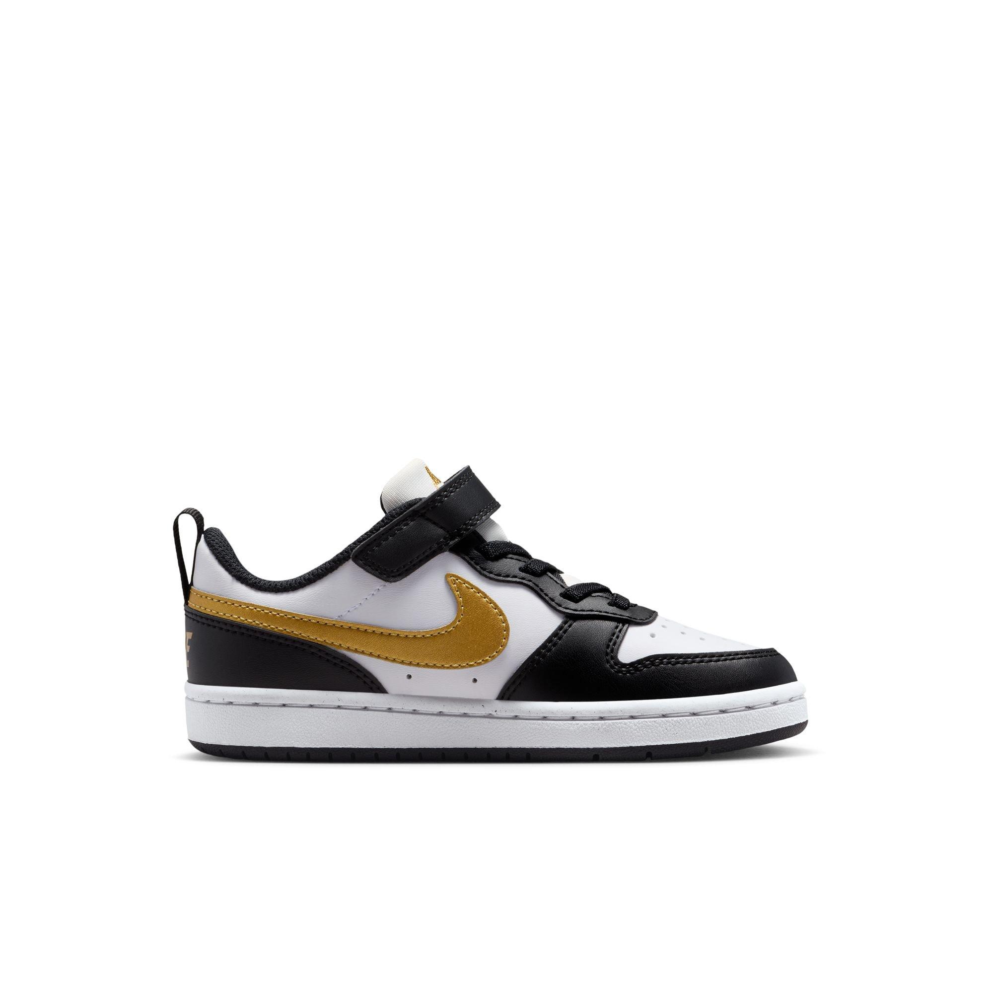Black Metallic Gold Black White