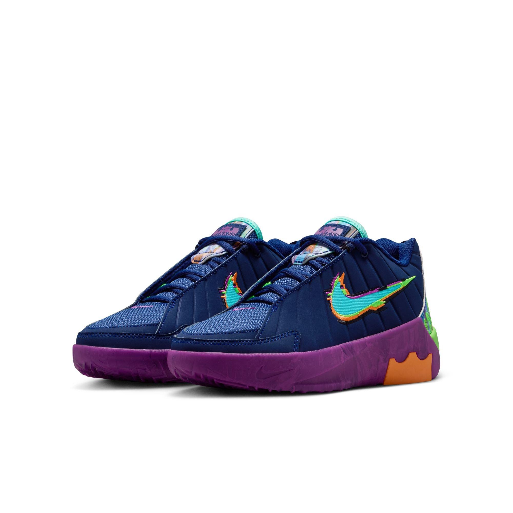 Kids' Grade School LeBron Witness IX Mid KC Basketball Shoes