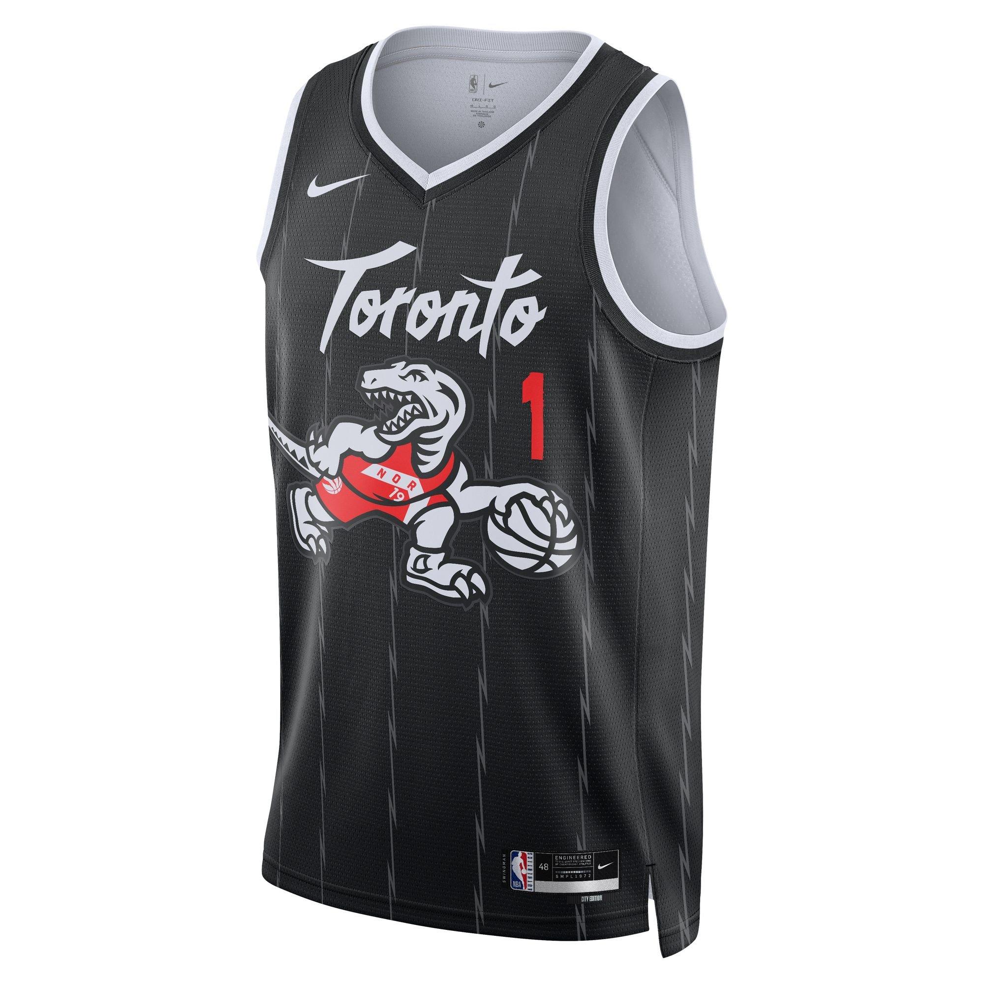 Men's Toronto Raptors City Edition 2025/26 Gradey Dick Swingman Jersey