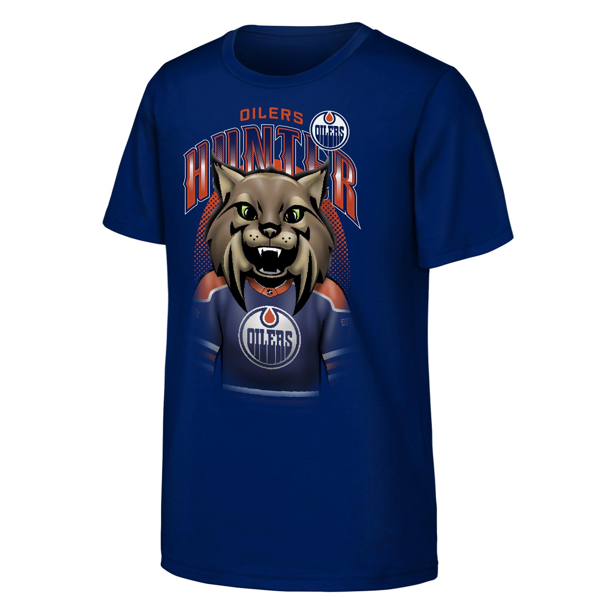 Edmonton Oilers Youth Mascot Highlights Short Sleeve T-Shirt