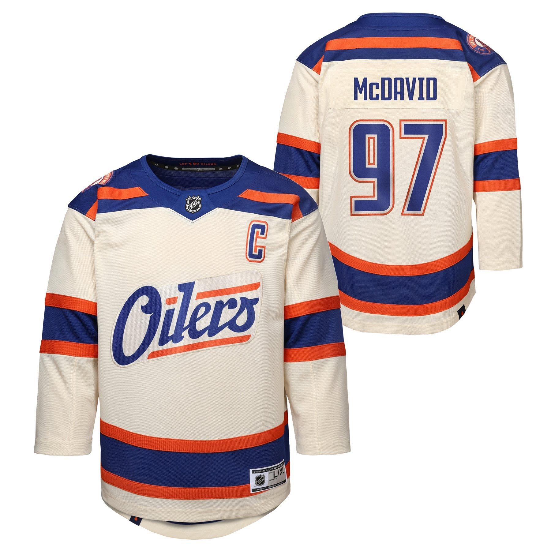 Youth Edmonton Oilers Connor McDavid Premier Third Jersey