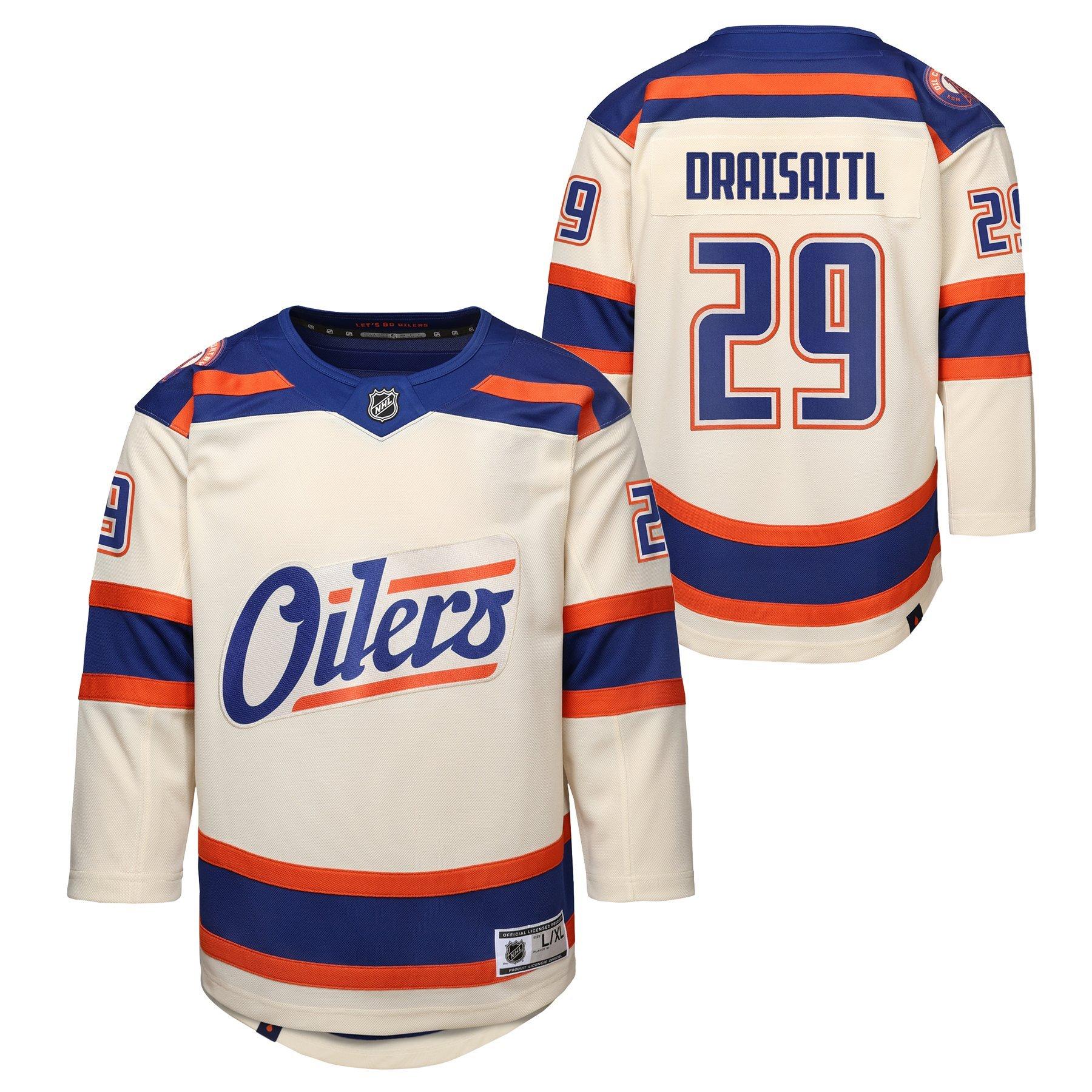 Youth Edmonton Oilers Leon Draisaitl Premier Third Jersey