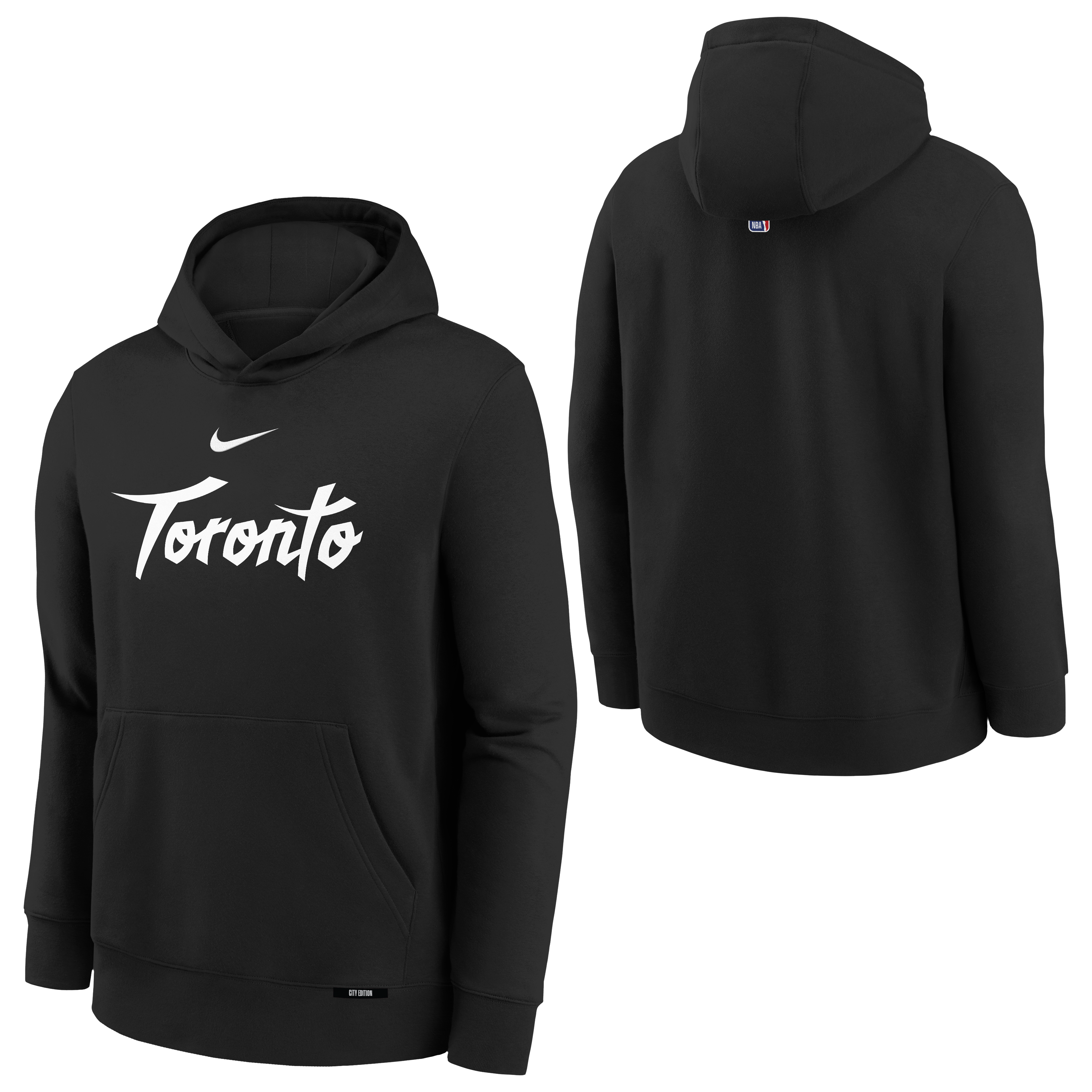 Youth Toronto Raptors Club Fleece City Edition 2025/26 Wordmark Hoodie