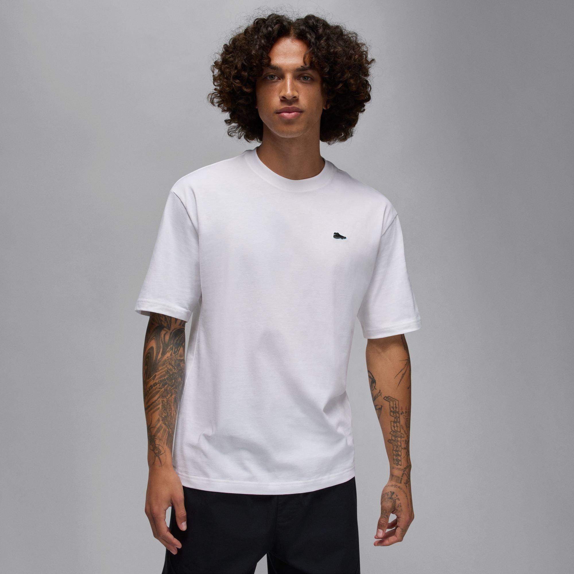 Men's AJ11 Patch Short Sleeve Crewneck
