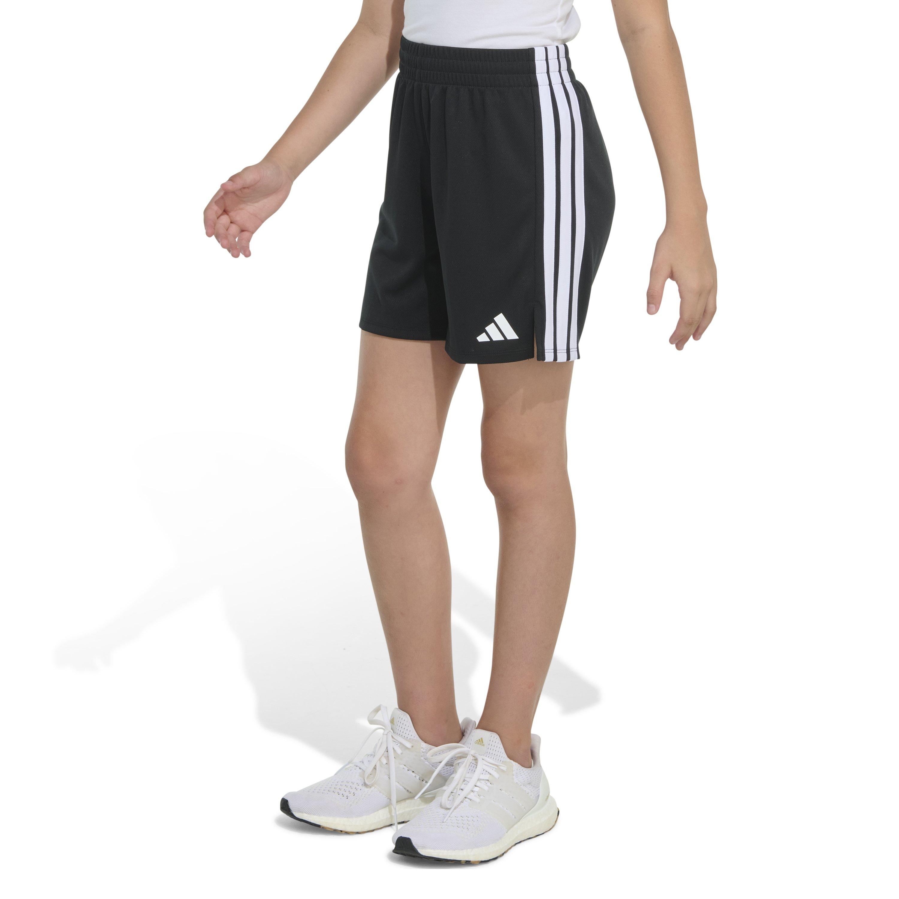 Girls' 3-Stripe Mesh Shorts