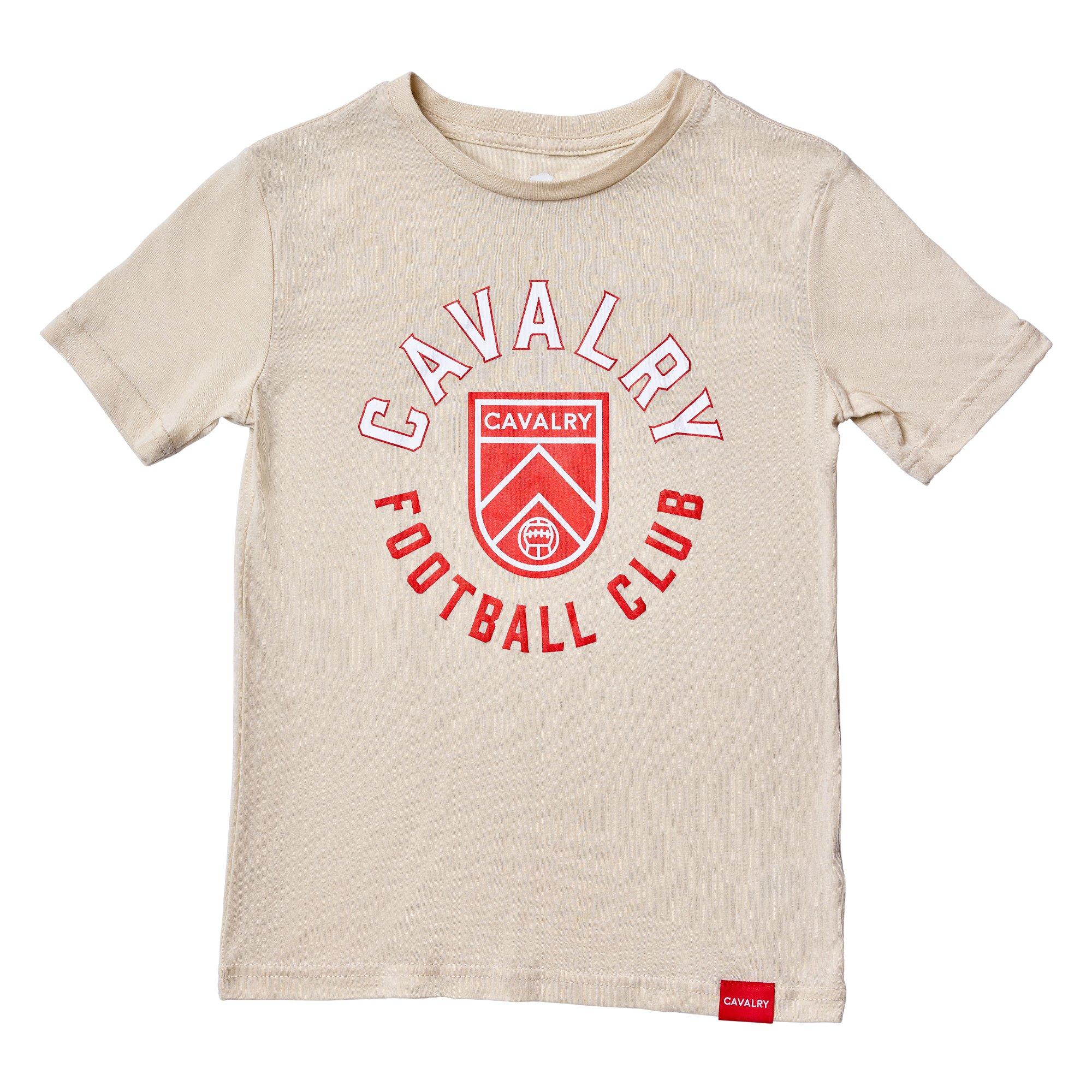 Youth Calgary Cavalry Football Club Short Sleeve T-Shirt