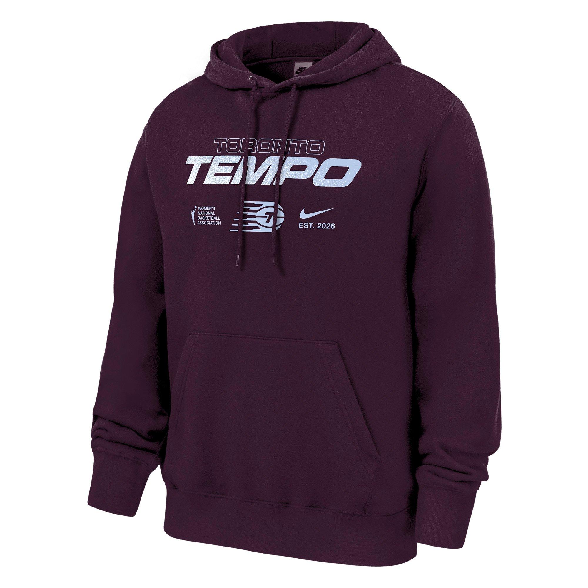 Men's WNBA Toronto Tempo Club Fleece Pullover Hoodie