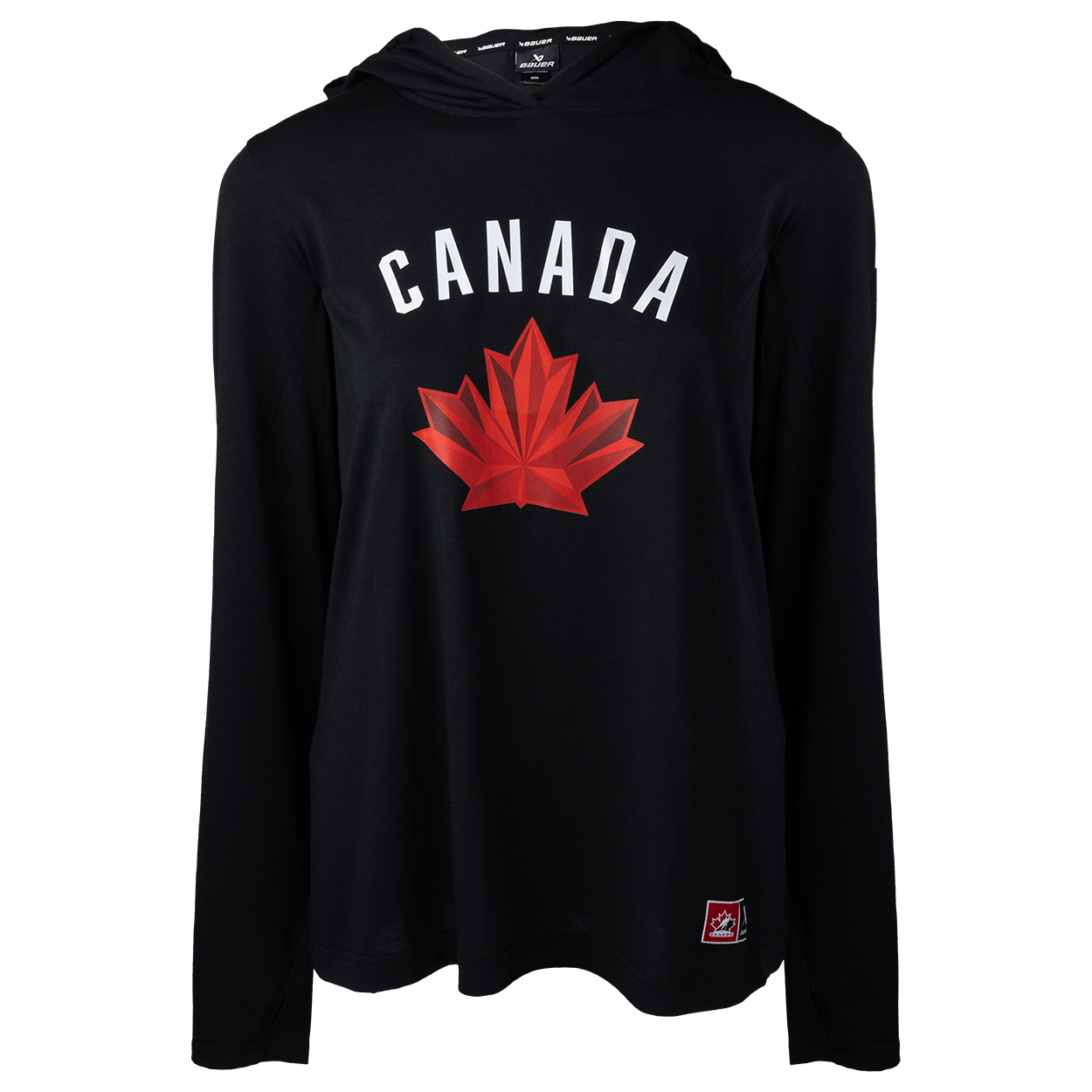 Women's Hockey Canada 2026 Hooded Long Sleeve Top