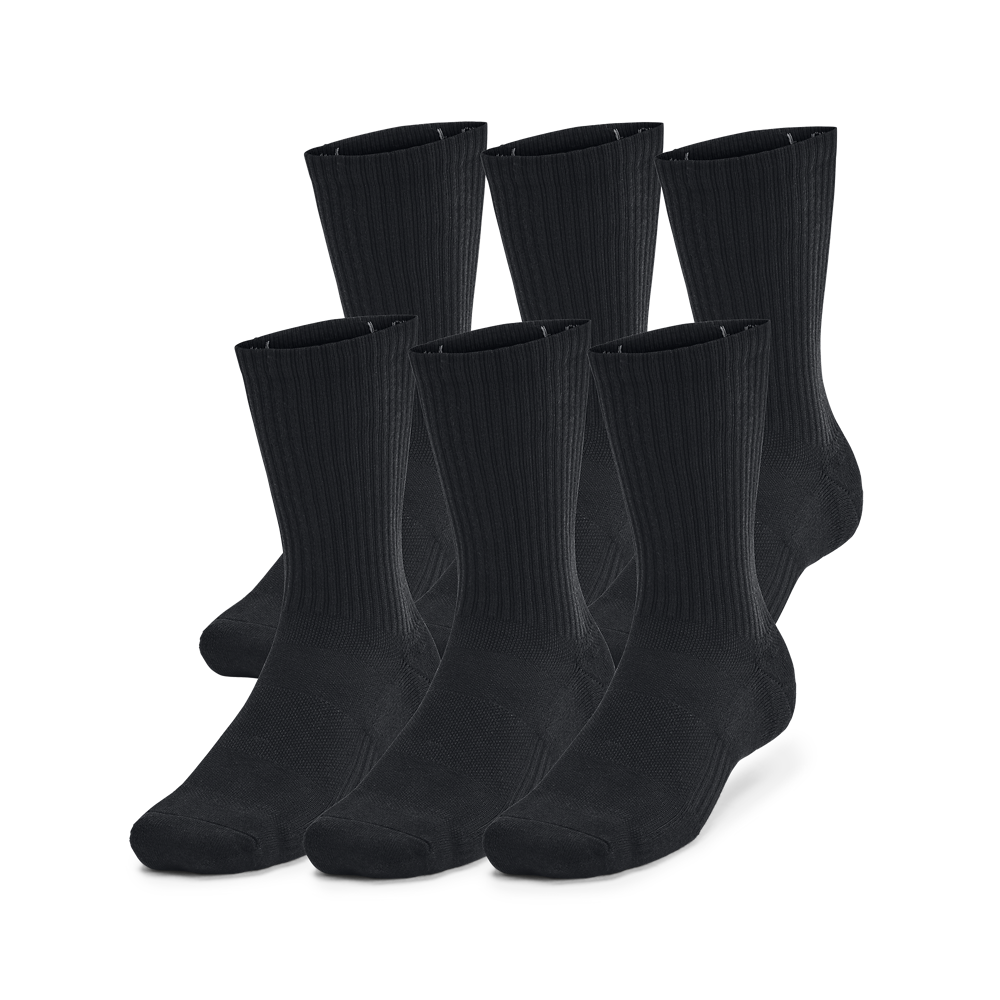 Tech Crew Socks, 6pk