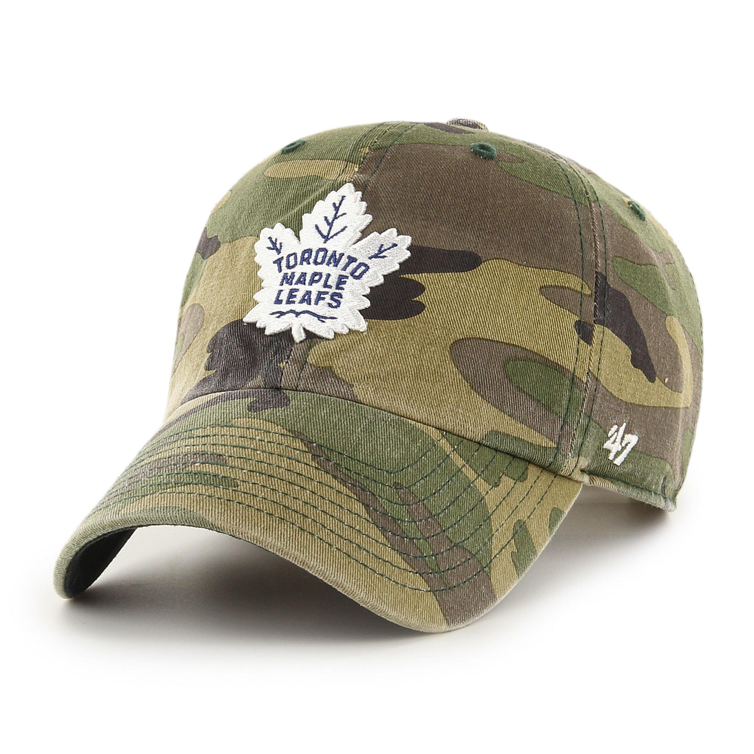 Men's Maple Leafs Camo Clean Up Cap