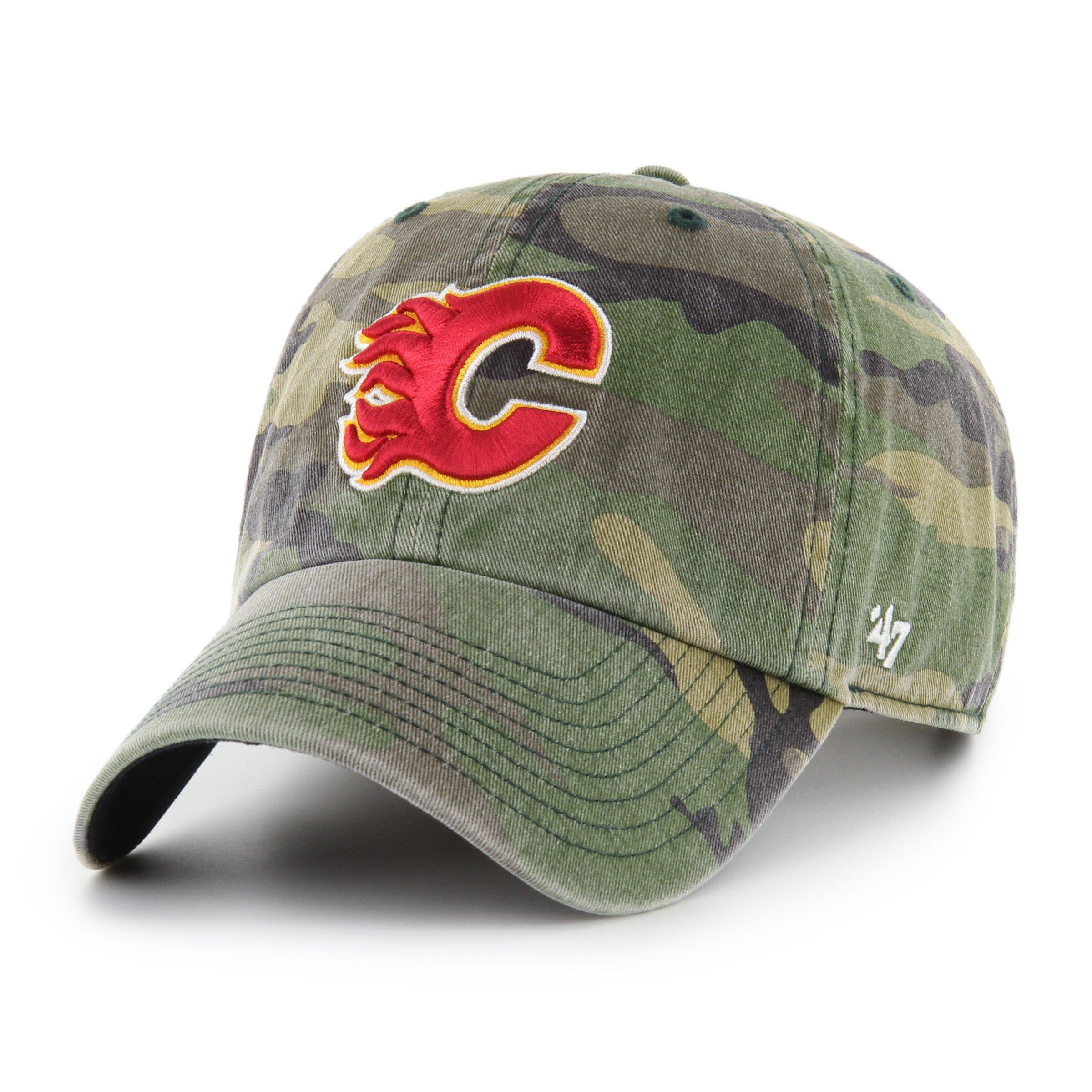 Men's Flames Camo Clean Up Cap