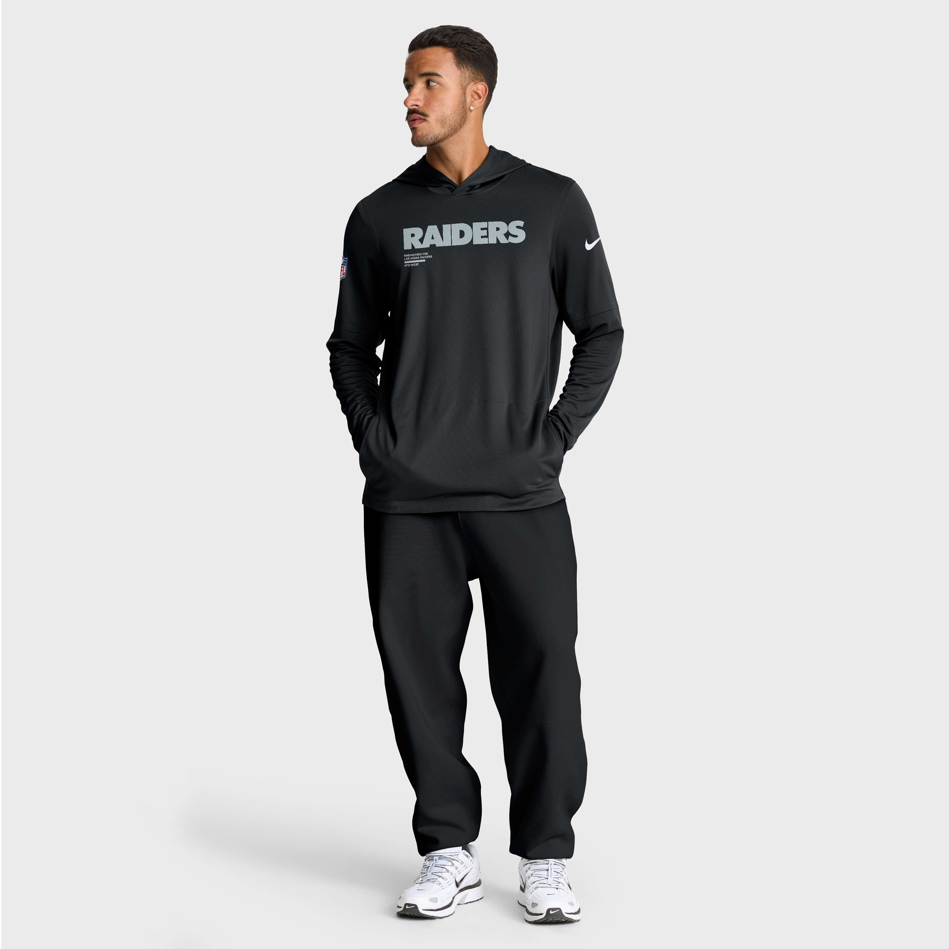 Men's Las Vegas Raiders Lightweight Sideline Hoodie