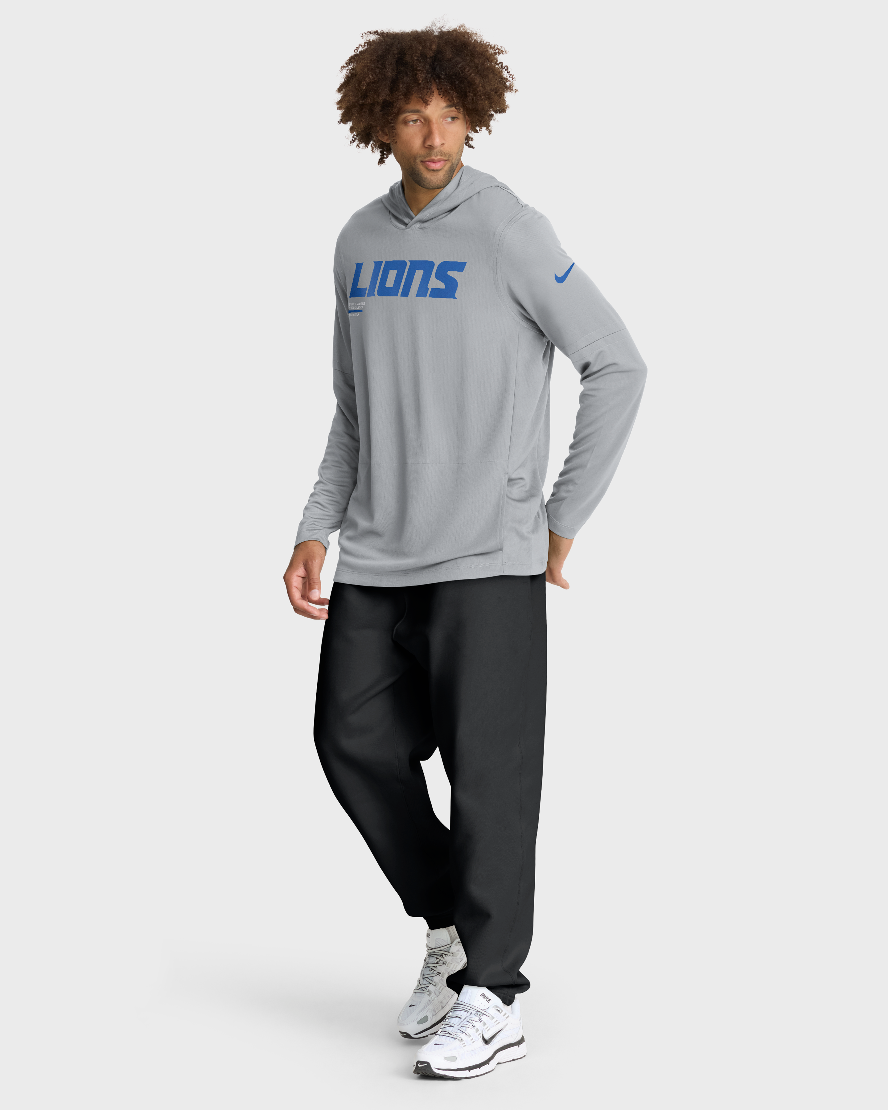 Men's Detroit Lions Lightweight Sideline Hoodie