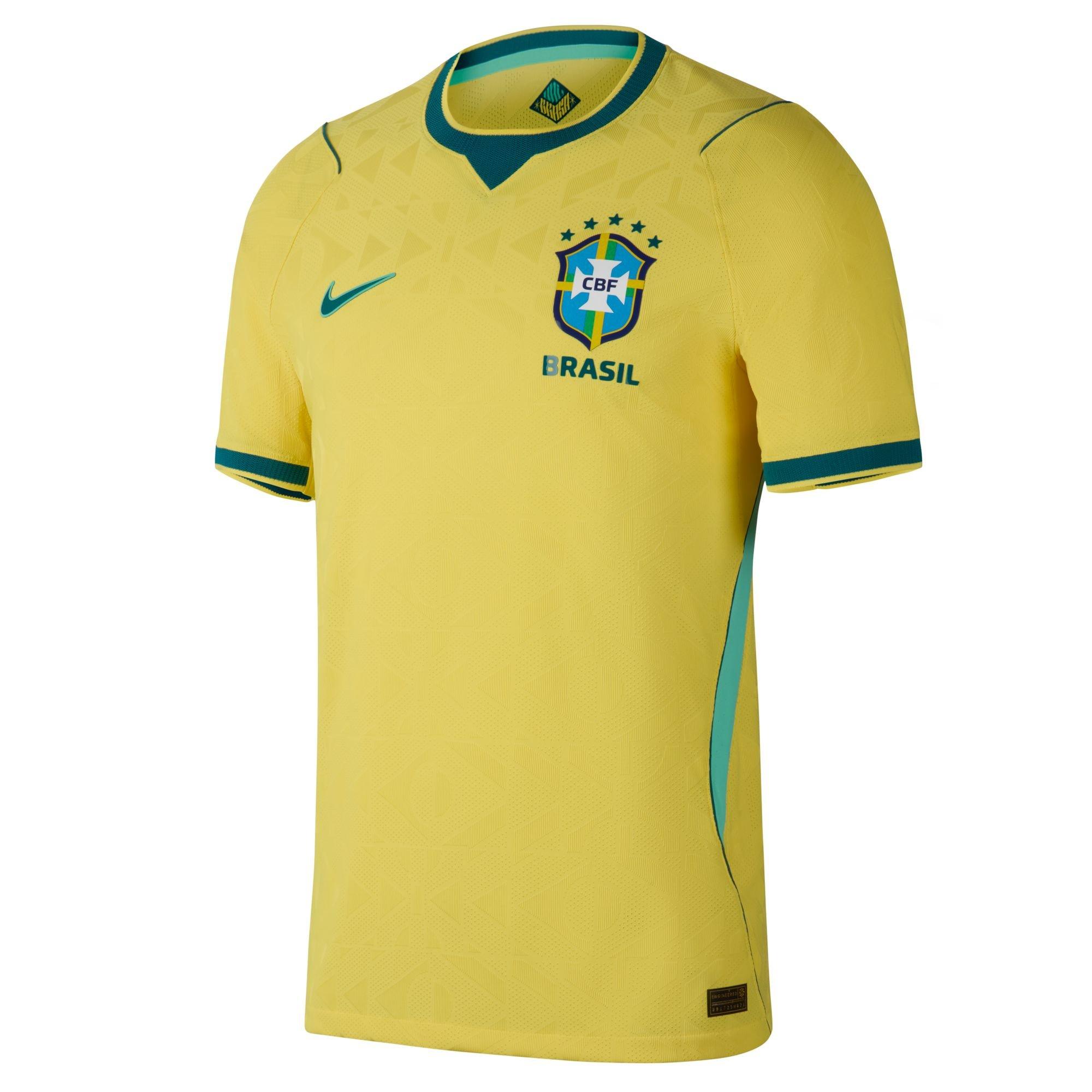 Men's CBF Brazil FIFA World Cup 2026 Dri-Fit Advantage Match Jersey, Home
