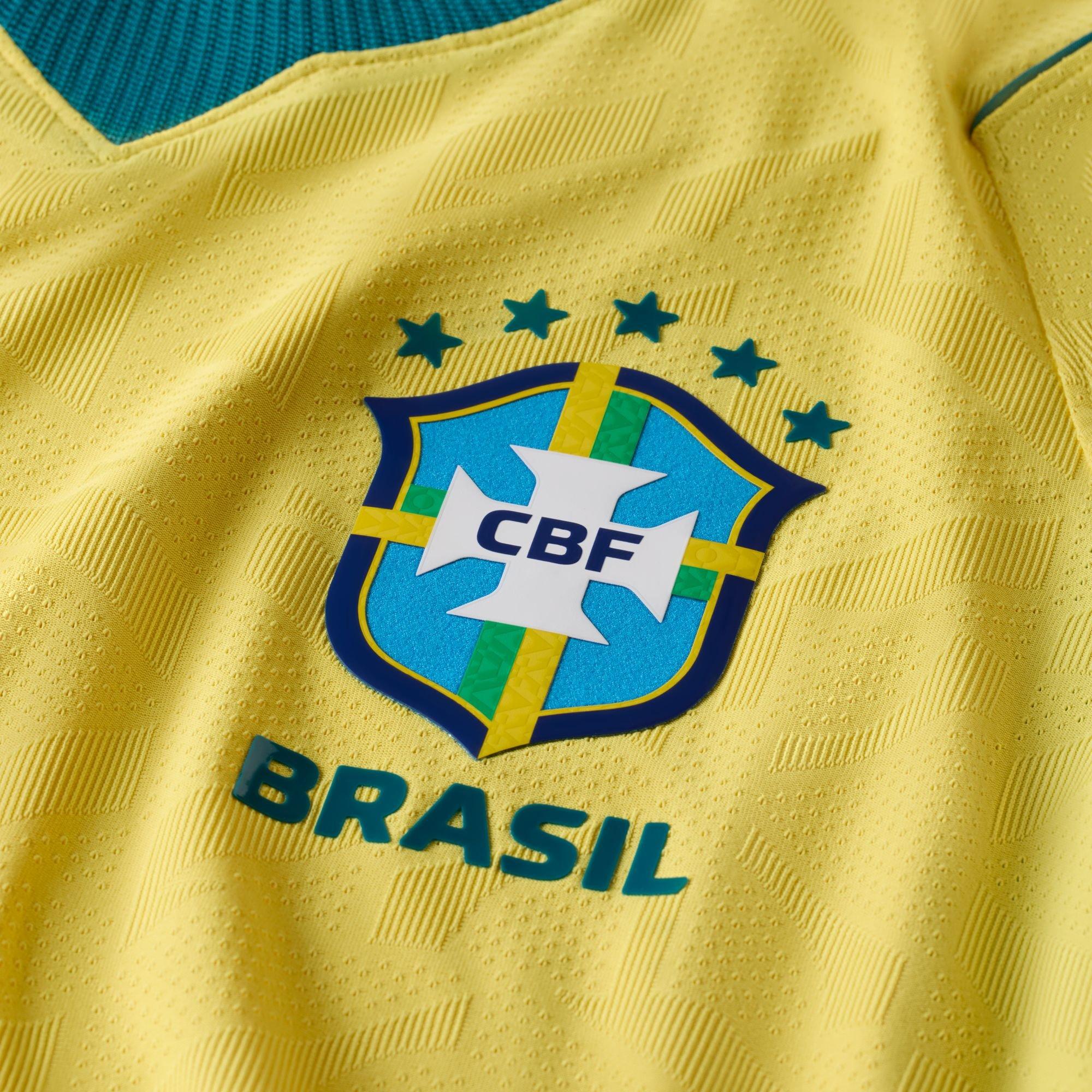 Men's CBF Brazil FIFA World Cup 2026 Dri-Fit Advantage Match Jersey, Home