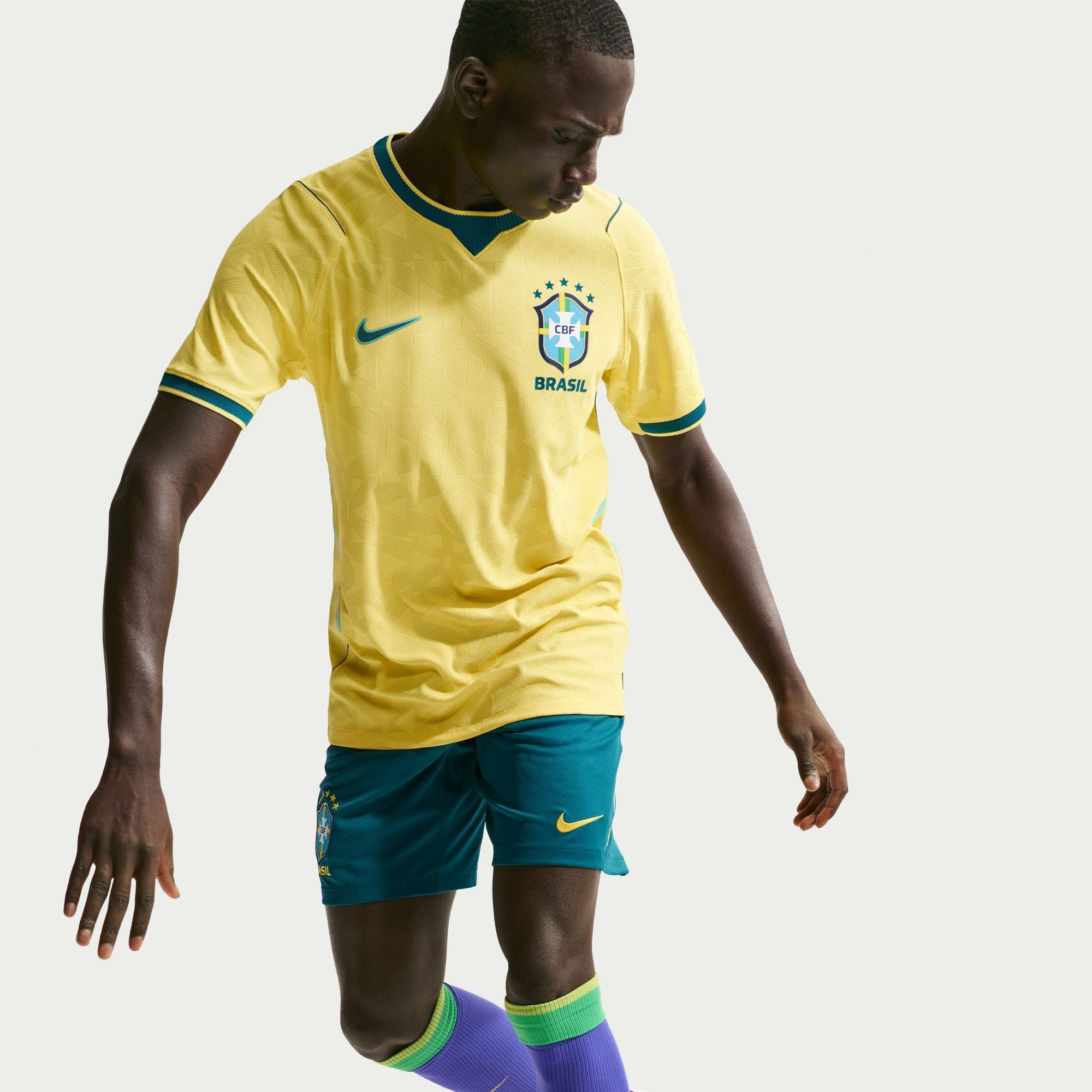 Men's CBF Brazil FIFA World Cup 2026 Dri-Fit Advantage Match Jersey, Home