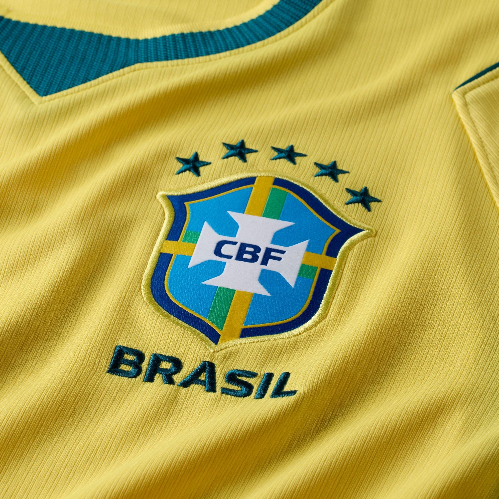 Men's CBF Brasil FIFA World Cup 2026 Dri-Fit Stadium Jersey, Home