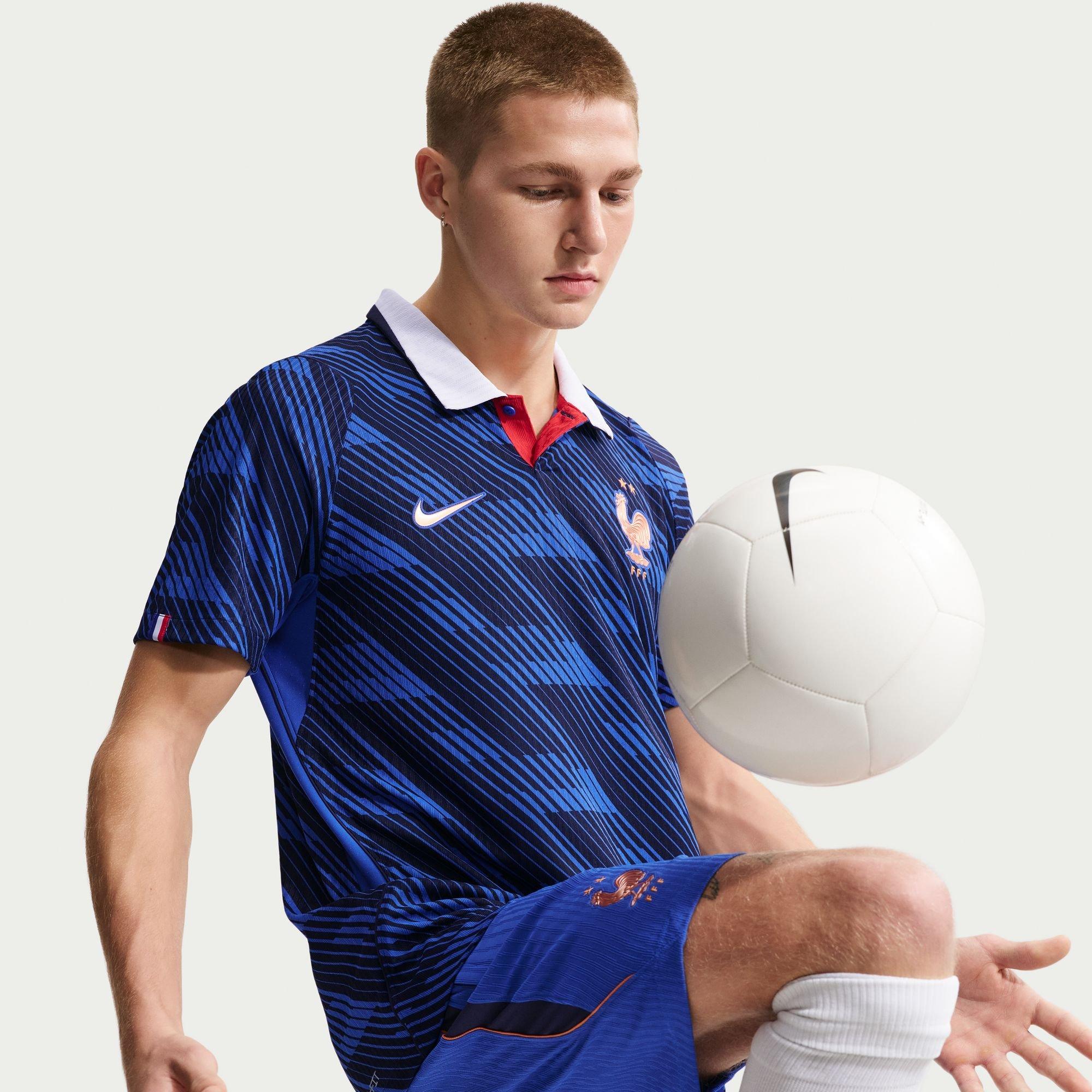 Men's FFF France FIFA World Cup 2026 Dri-Fit Advantage Match Jersey, Home