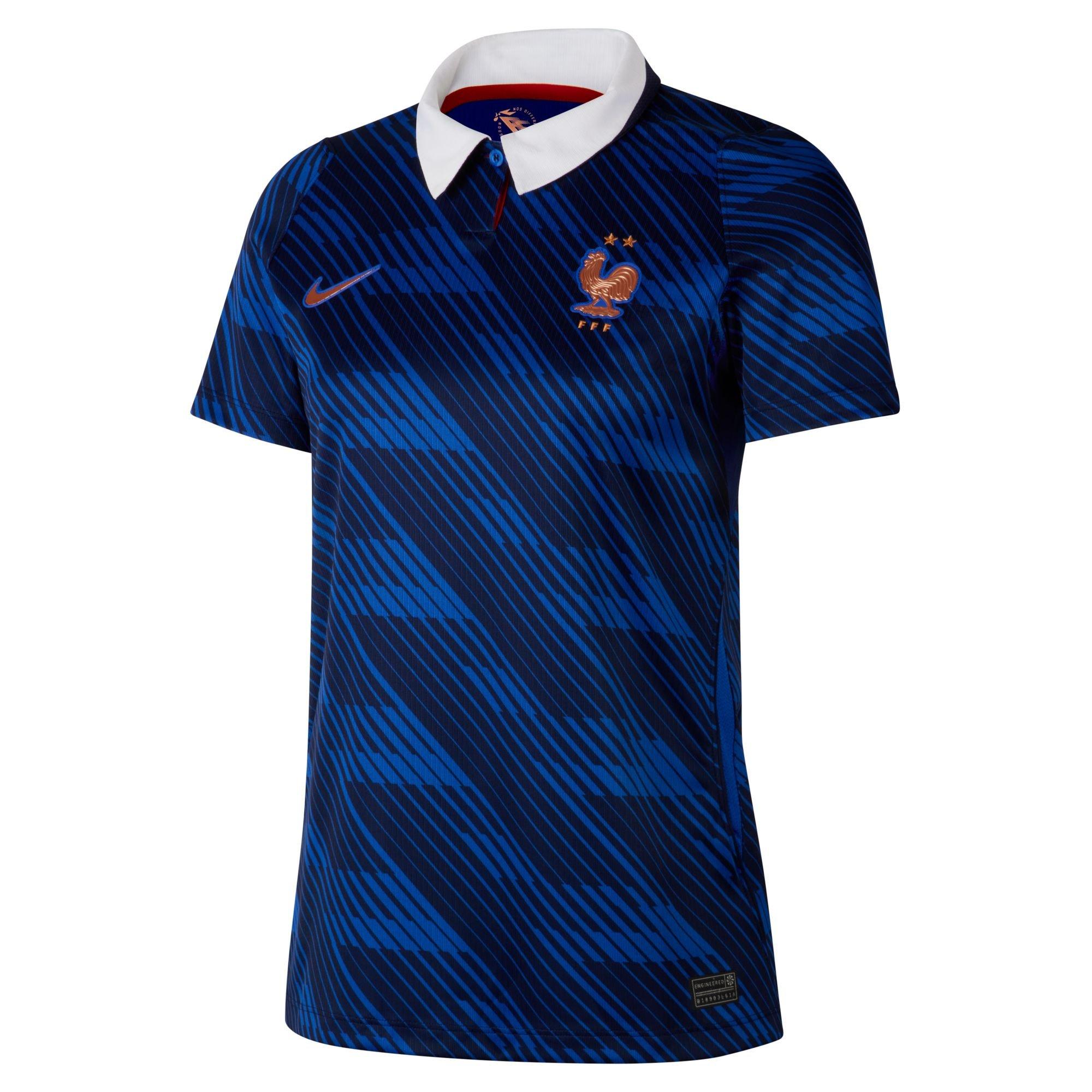 Women's FFF France FIFA World Cup 2026 Dri-Fit Stadium Jersey, Home